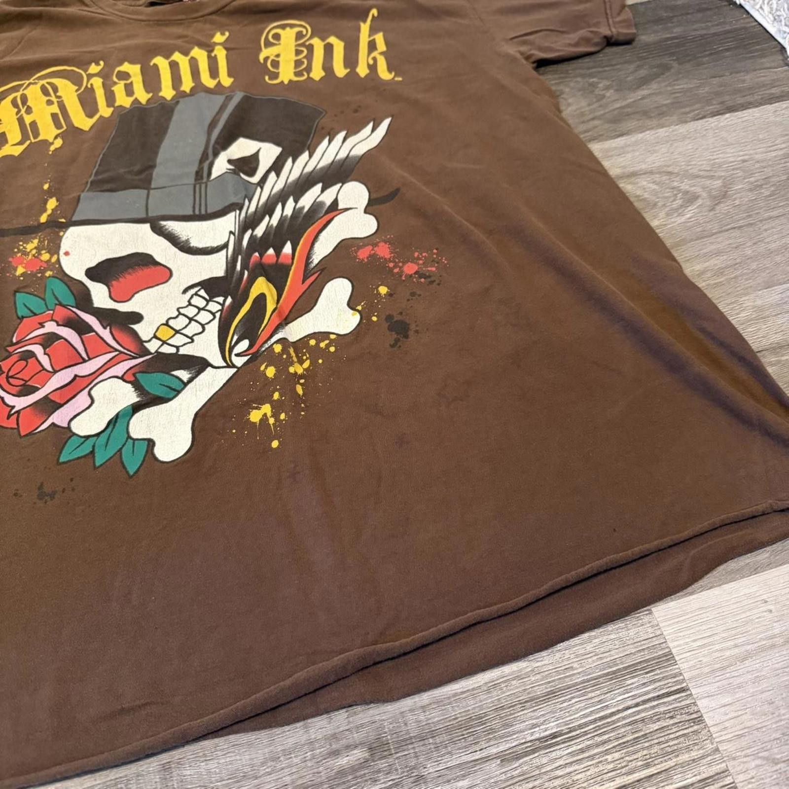 Other vintage Miami ink tattoo t shirt 2008 XL Size US XL / EU 56 / 4 - 3 Thumbnail