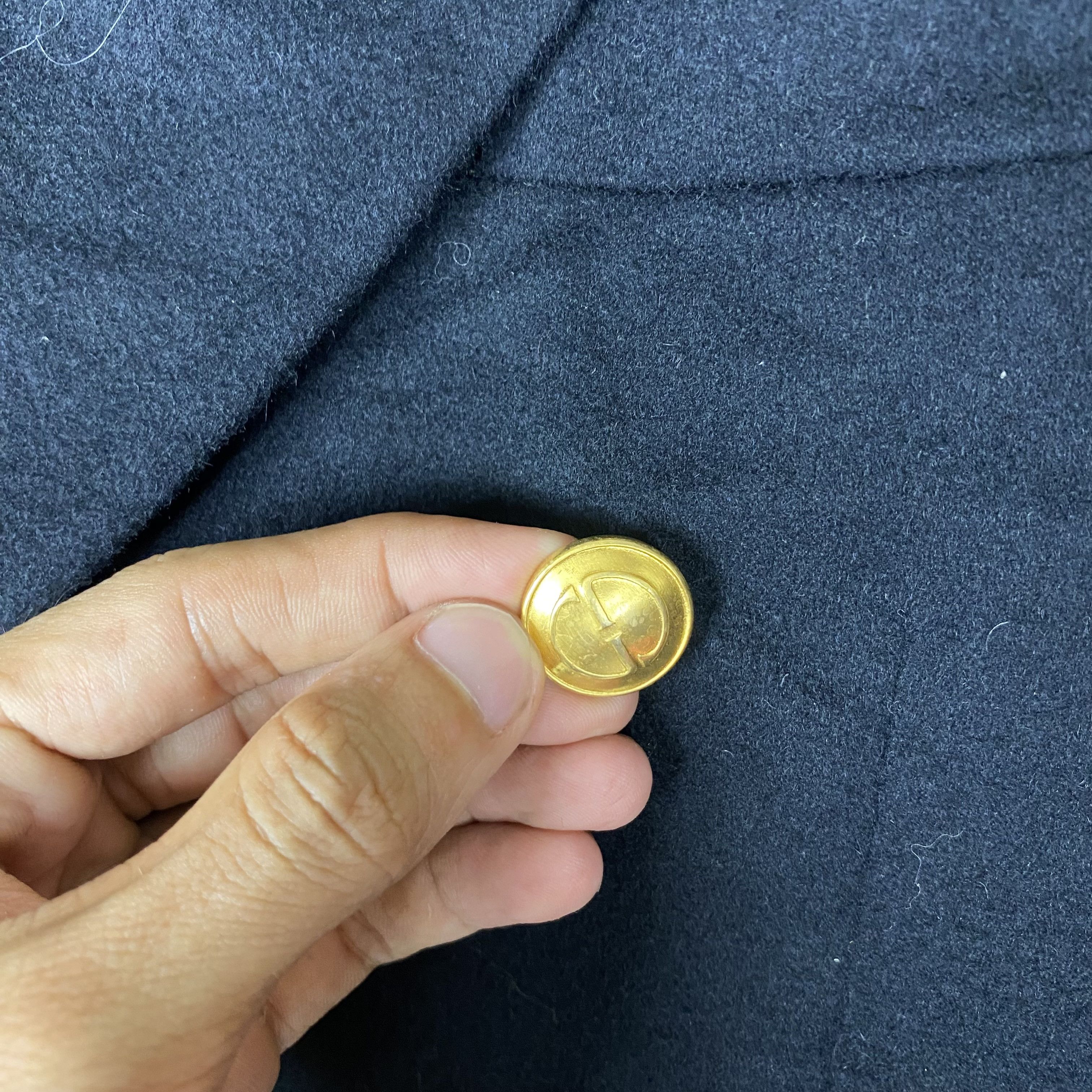 Gucci 💥 1995 GUCCI DOUBLE BREASTED GOLD BUTTON BLAZER JACKET Size US L / EU 52-54 / 3 - 12 Thumbnail