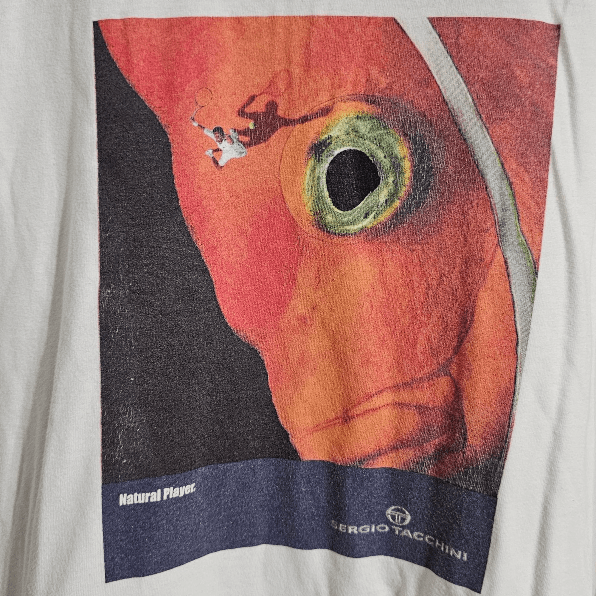 Sergio Tacchini Sergio Tacchini Tennis Natural Player 2001 Size US M / EU 48-50 / 2 - 2 Thumbnail