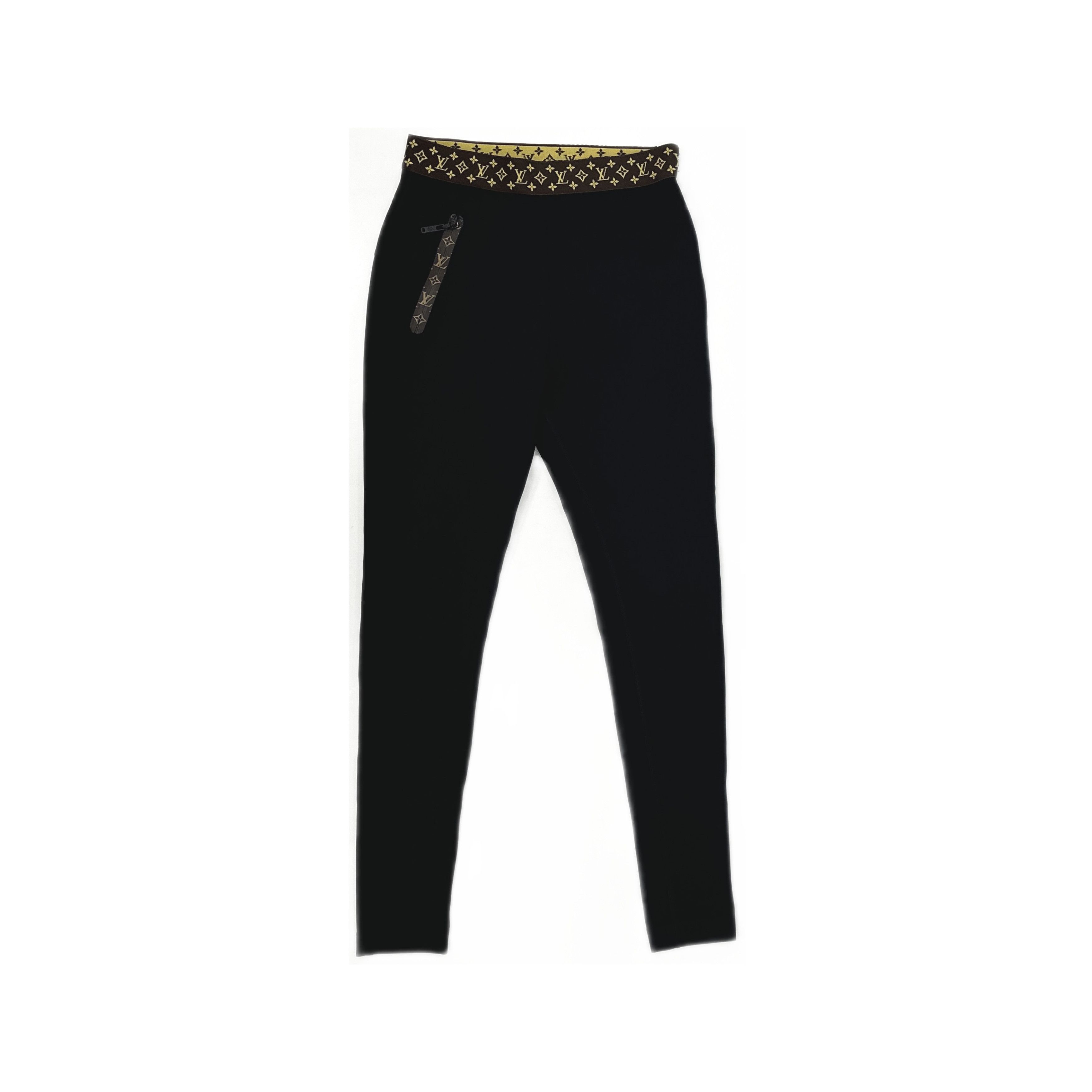 Louis Vuitton Louis Vuitton Monogram Waistband Leggings Size 36 Size 26" / US 2 / IT 38 - 1 Thumbnail
