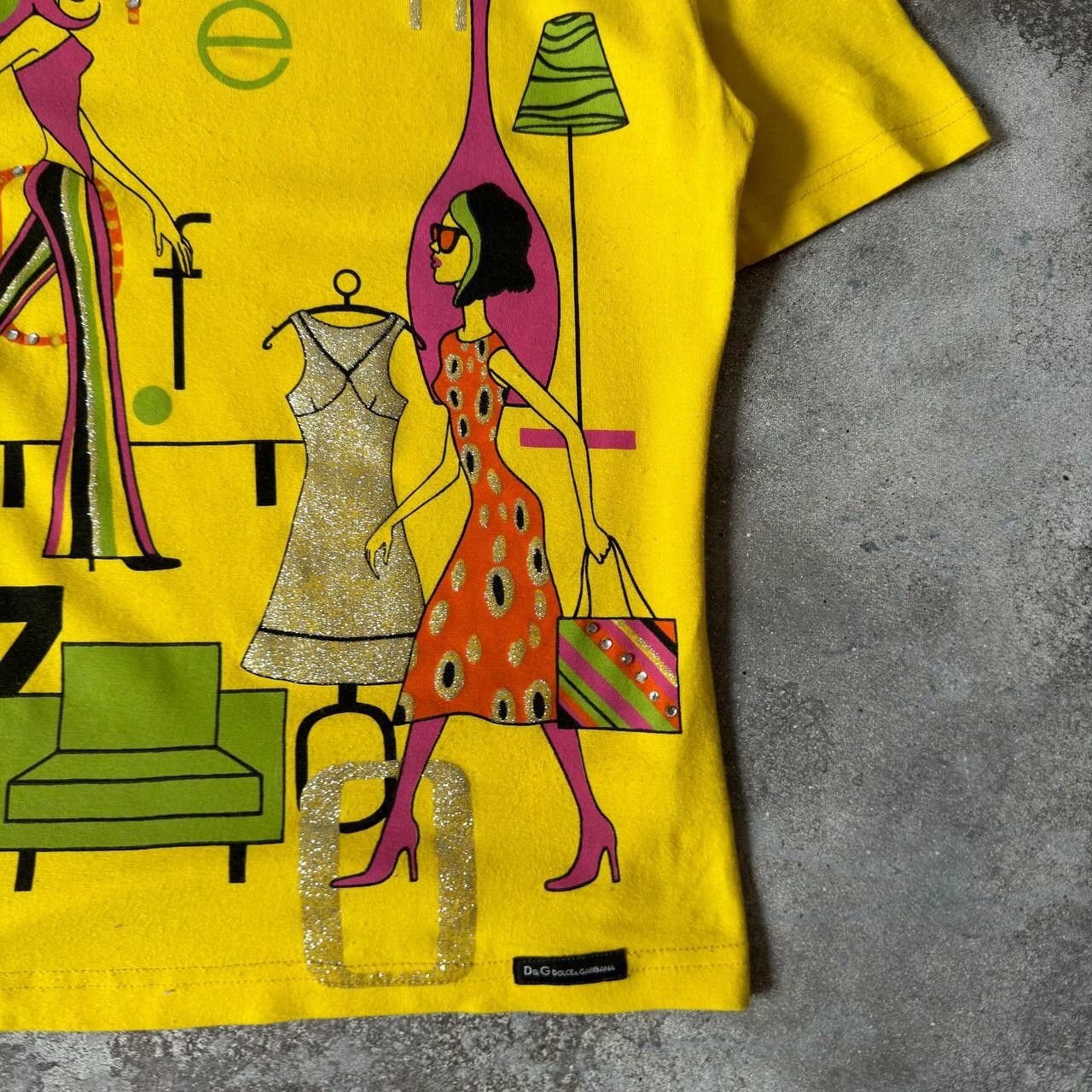 トップス Archive Dolce & Gabbana 1979s Tops Dolce & Gabbana D&G Archive Vintage T-Shirt Top