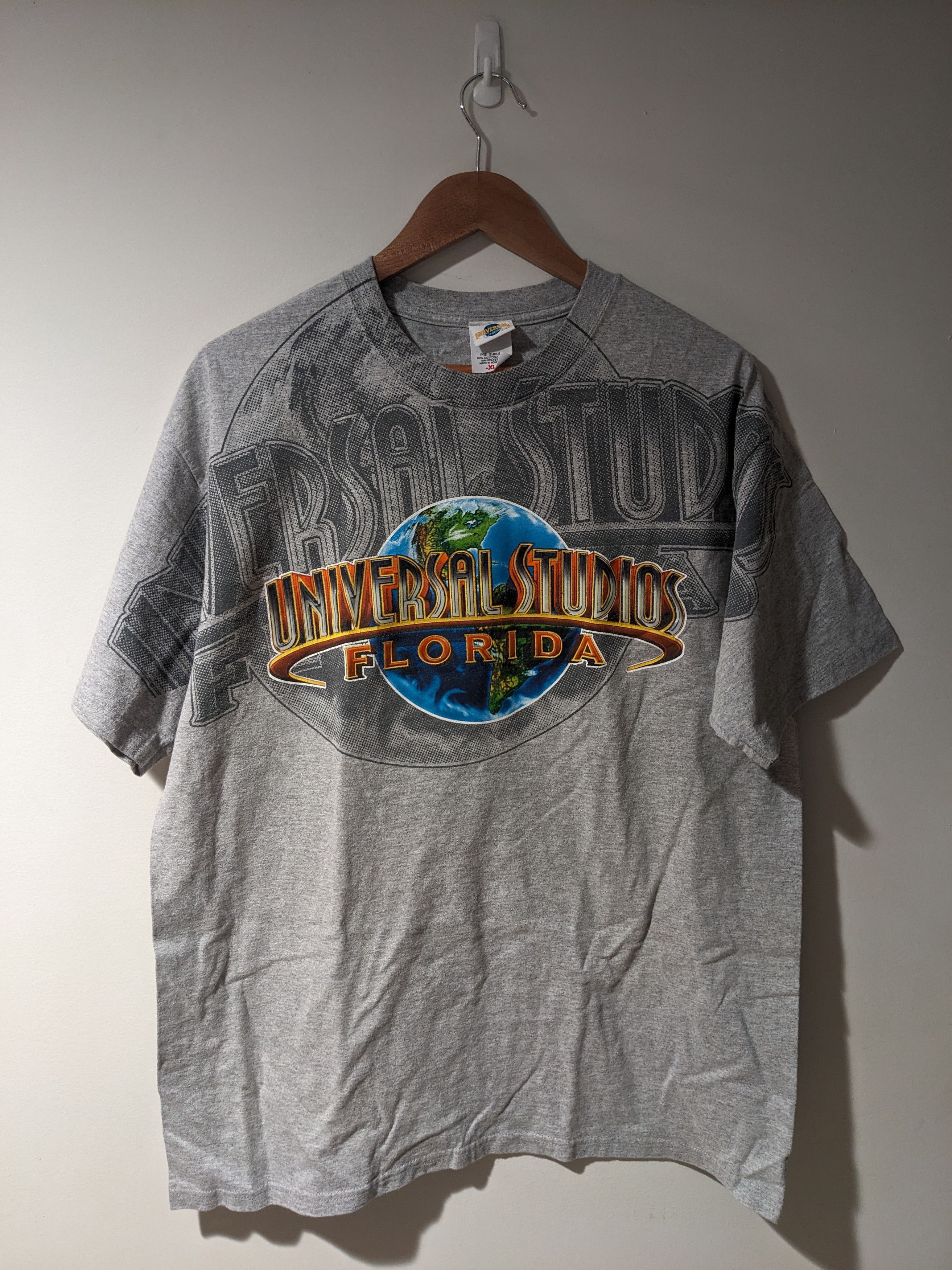 Universal Studios Vintage Y2K Universal Studios Florida Amusement Park T-Shirt Size US XL / EU 56 / 4 - 1 Thumbnail