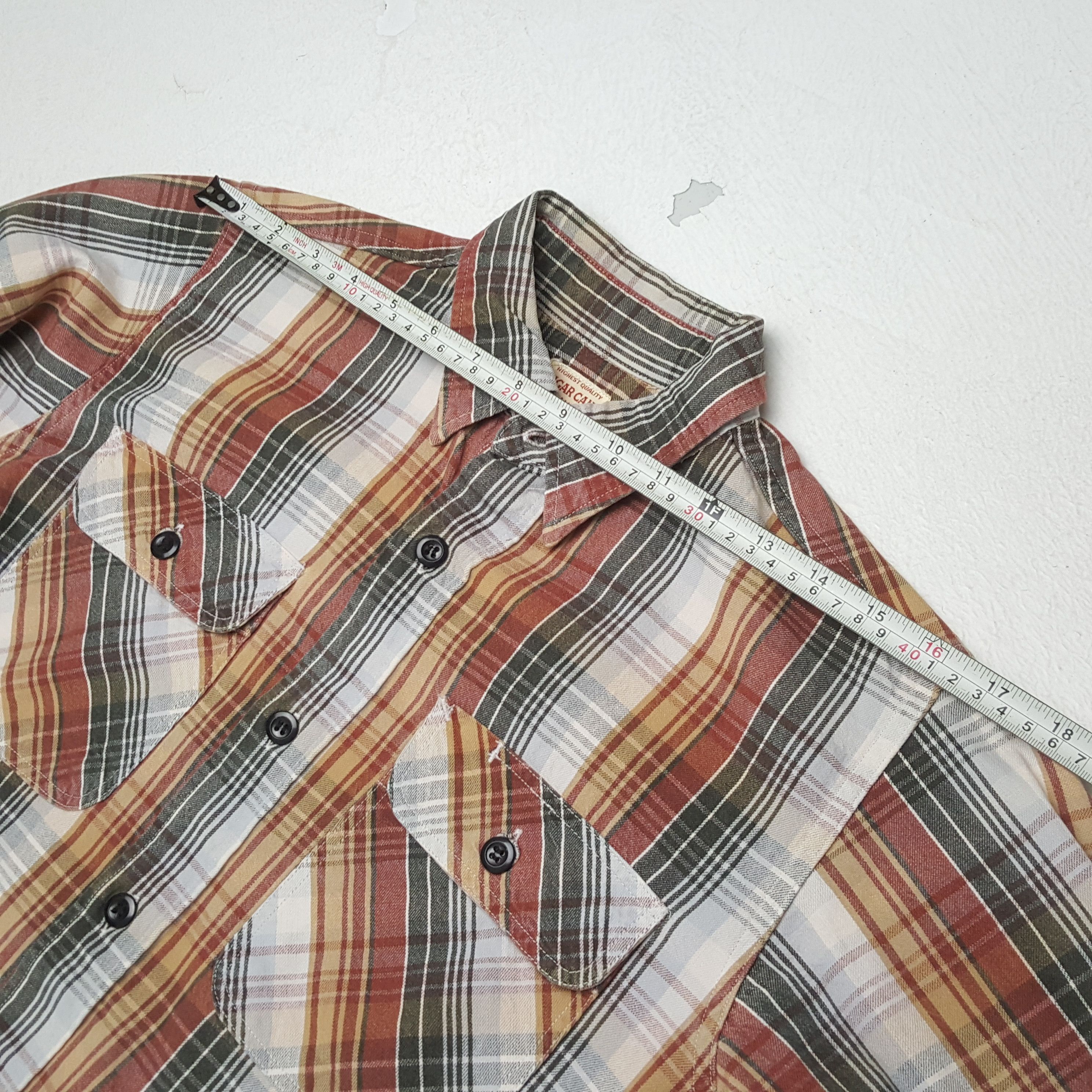 Japanese Brand × Sugar Cane × Vintage SUGAR CANE Japanese Brand Casual Style Shirt Size US S / EU 44-46 / 1 - 4 Thumbnail