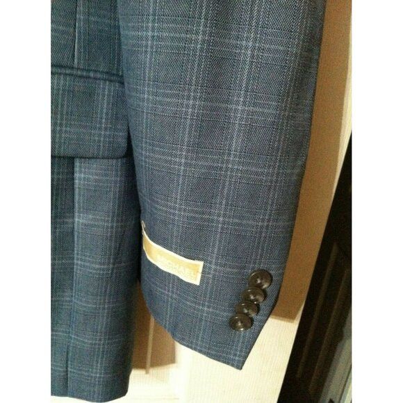 Michael Kors MICHAEL KORS NEW 65%PLYSTR 35%RAYON SPORT COAT BLAZER 40L Size 40L - 2 Thumbnail