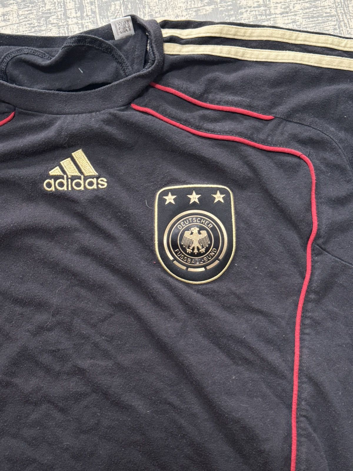 Adidas Vintage Soccer Jersey Germany 🇩🇪 Size US L / EU 52-54 / 3 - 2 Thumbnail