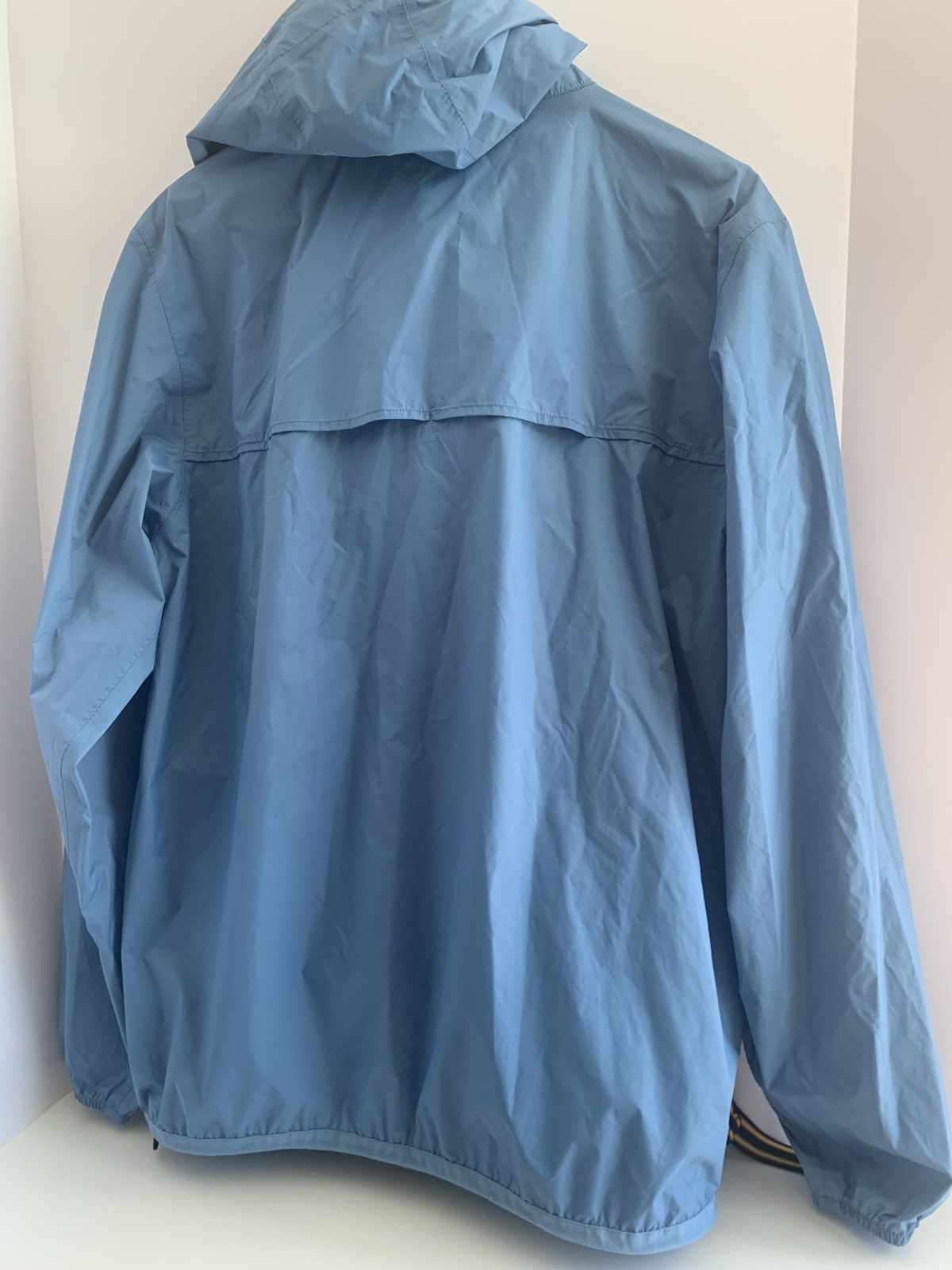 K-Way K-Way Le Vrai Claude Jacket Packable Men's Blue LG New Size US L / EU 52-54 / 3 - 5 Thumbnail