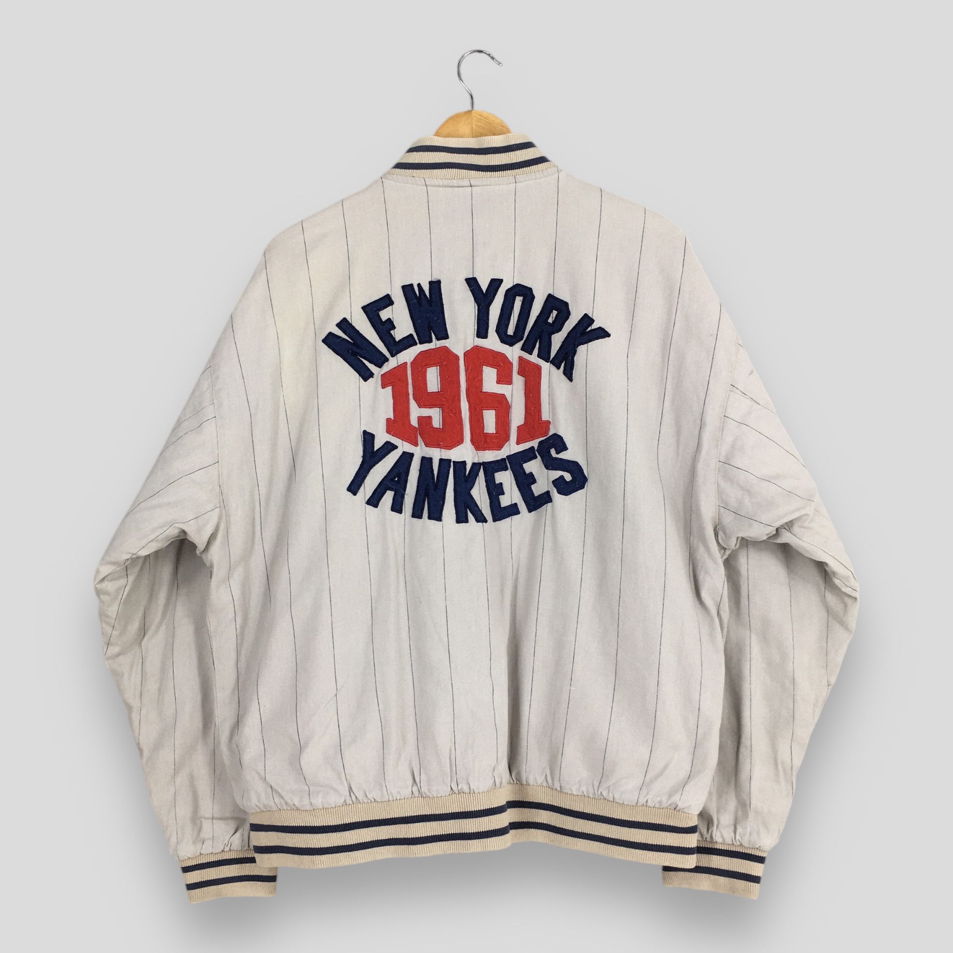 MLB Vintage New York Yankees MLB Varsity Jacket Large Size US L / EU 52-54 / 3 - 6 Thumbnail