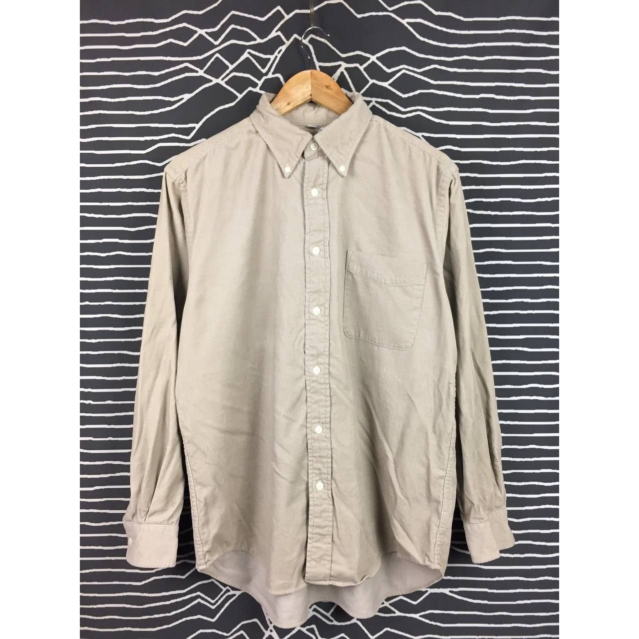 Japanese Brand × Uniqlo Uniqlo Corduray Work Long Sleeve Button Up Shirt Size US L / EU 52-54 / 3 - 1 Thumbnail