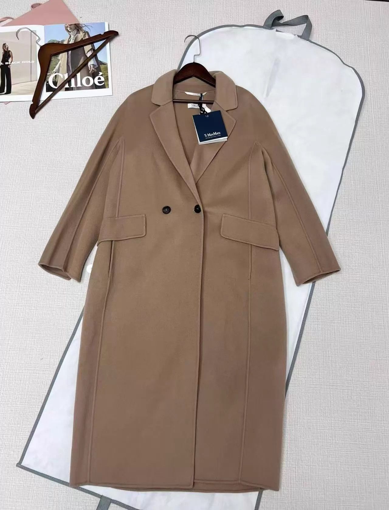 Max Mara MaxMara wool coat 34 pre-owned Size S / US 4 / IT 40 - 1 Thumbnail