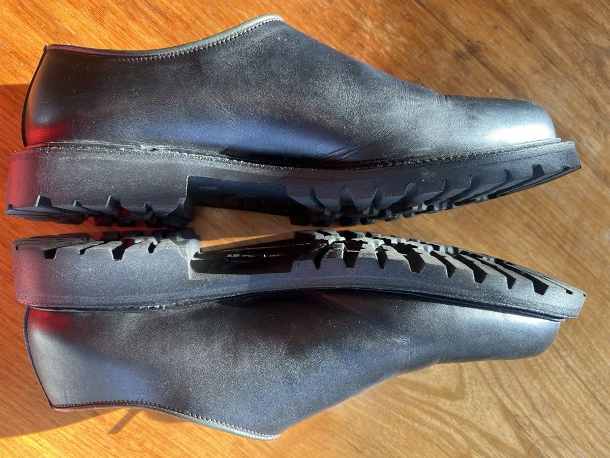 Ludwig Reiter Ludwig Reiter Haferl Black Leather Shoes Size 11.5 Size US 11.5 / EU 44-45 - 4 Thumbnail