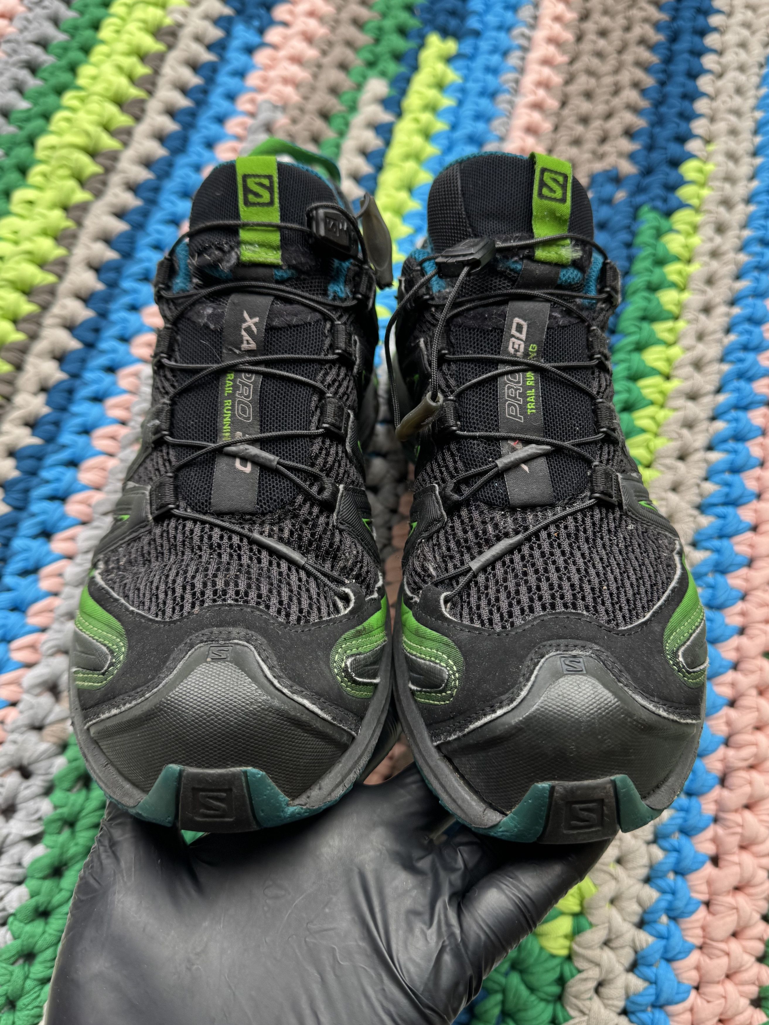 Salomon Salomon Vintage Sneakers (V275) (D10)(ET1) Size US 9 / EU 42 - 3 Thumbnail