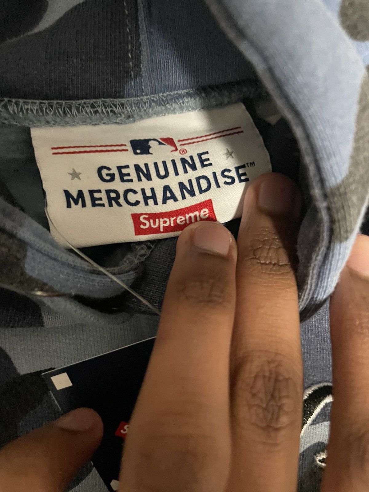 New York Yankees × Supreme Supreme New York Yankees Kanji Hoodie Size US S / EU 44-46 / 1 - 2 Thumbnail