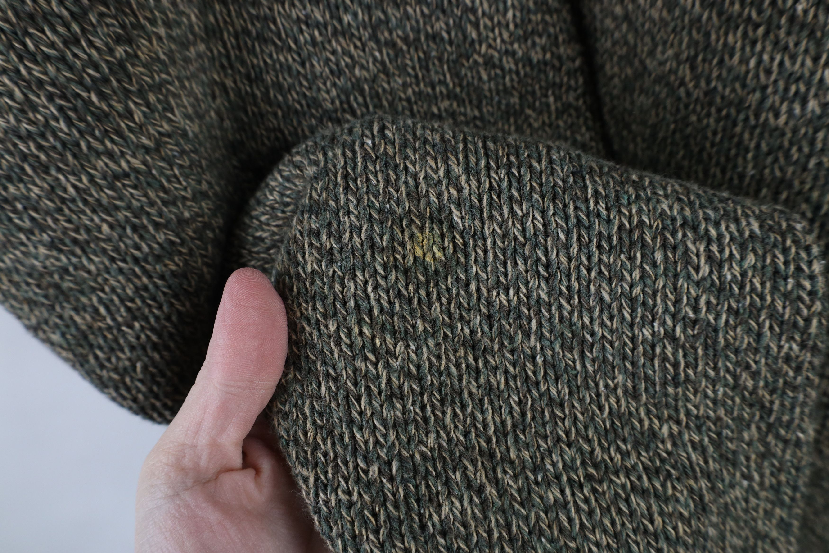 Vintage Vintage 90s Streetwear Marled Knit Turtleneck Sweater USA Size US M / EU 48-50 / 2 - 4 Thumbnail
