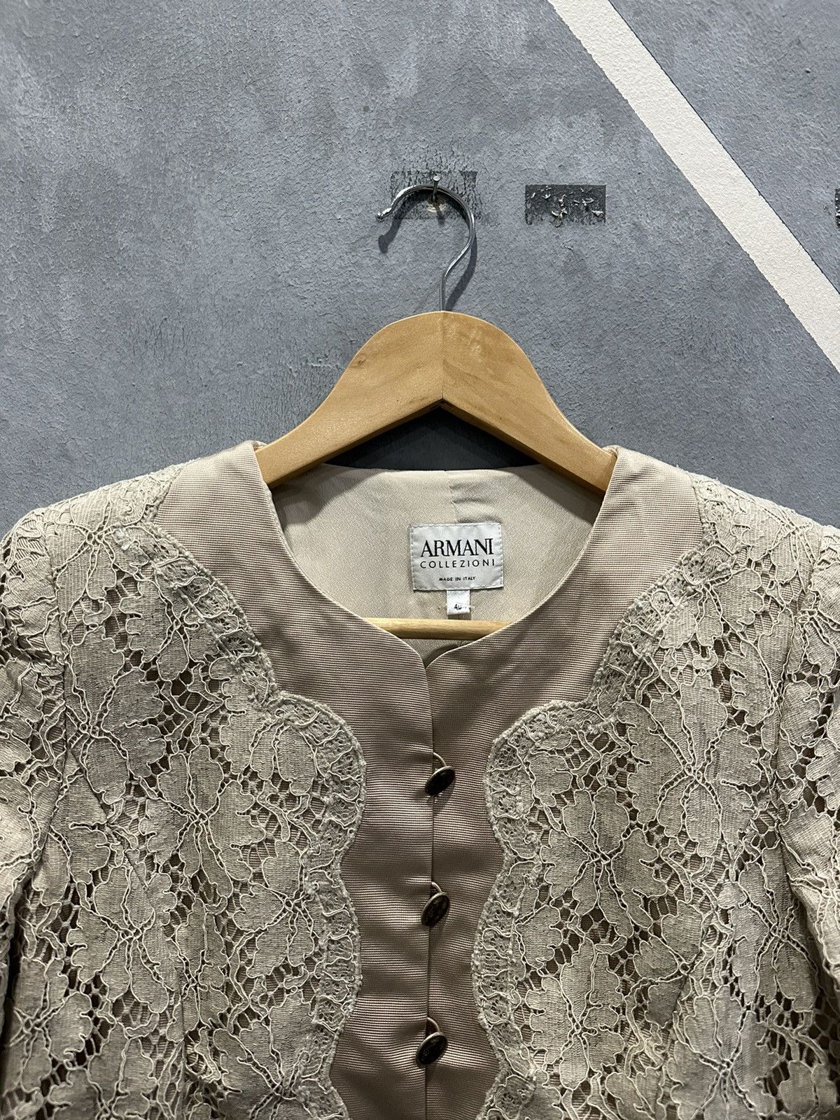 Armani Collezioni × Giorgio Armani Armani Collezioni Blouse Made In Italy Size S / US 4 / IT 40 - 2 Thumbnail
