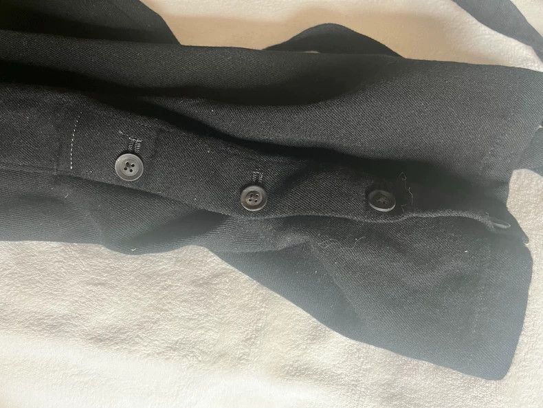 Yohji Yamamoto Yohji Yamamoto size 2 Cropped lace-up pants Size US 28 / EU 44 - 4 Thumbnail