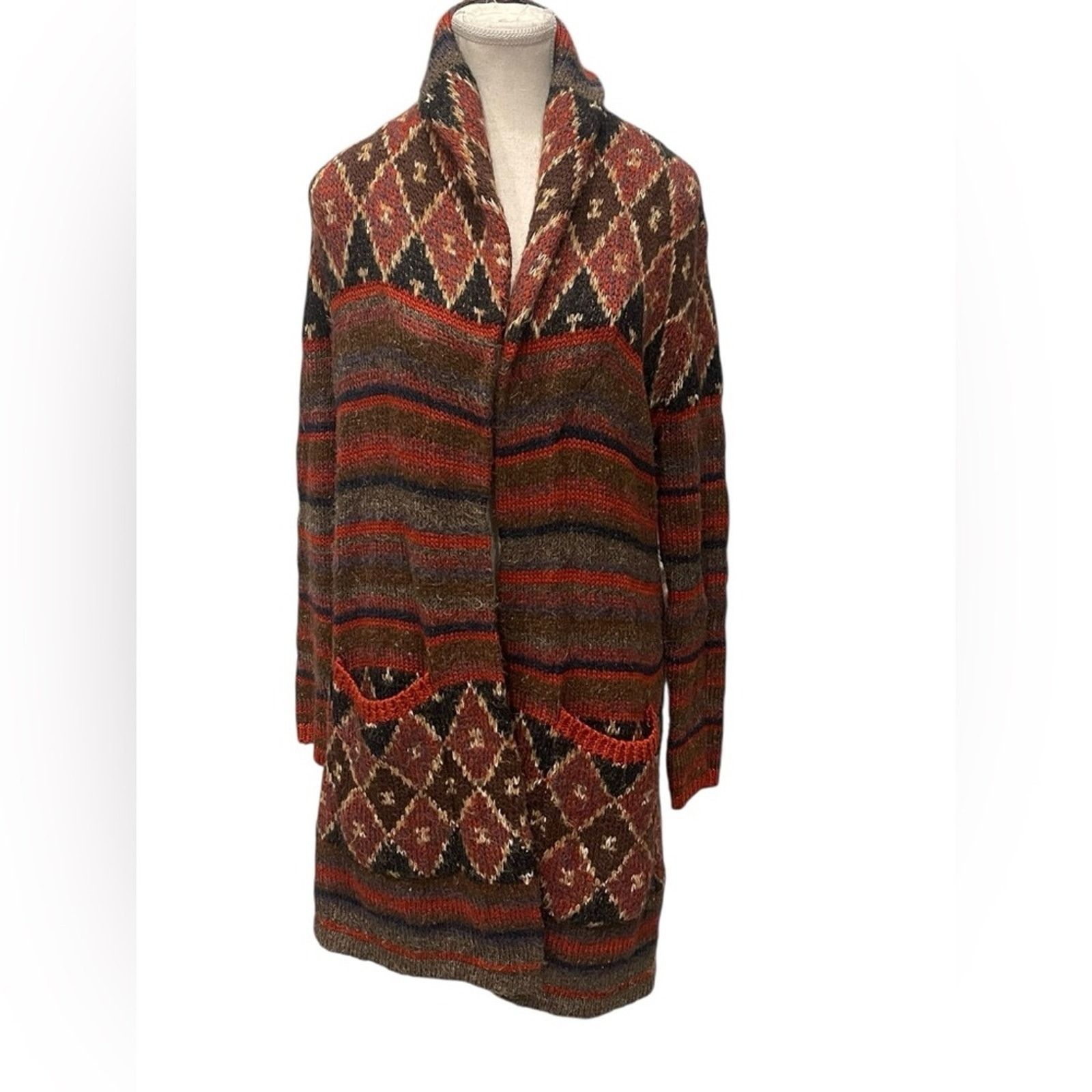 Ralph Lauren Ralph Lauren S Aztec Wrap RRL Polo Indian Southwestern Size M / US 6-8 / IT 42-44 - 1 Thumbnail