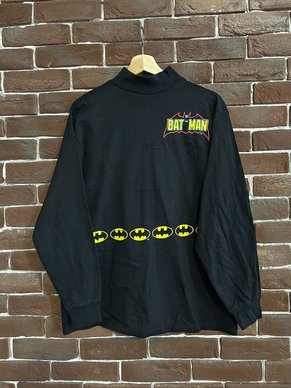 DC Comics Vintage 1989 Batman License Movie Tee Black L Rare Marvel Size US L / EU 52-54 / 3 - 2 Thumbnail