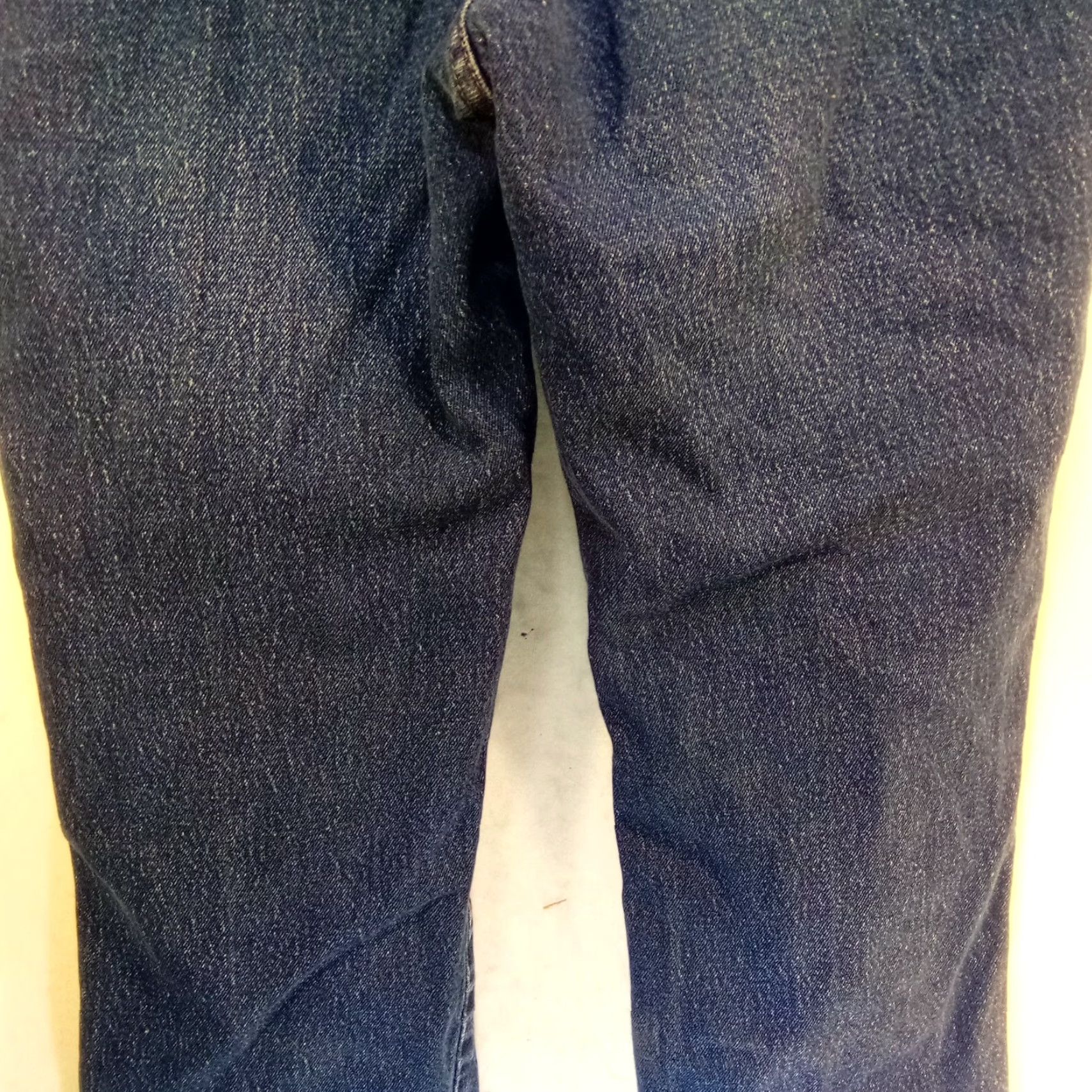 Wrangler VINTAGE Wrangler 947STR Jeans Denim Straight 36x30 98% cotton 2% spandex Blue Men Regular Inseam 30 Pockets Cowboy XL 2 Size US 36 / EU 52 - 7 Thumbnail