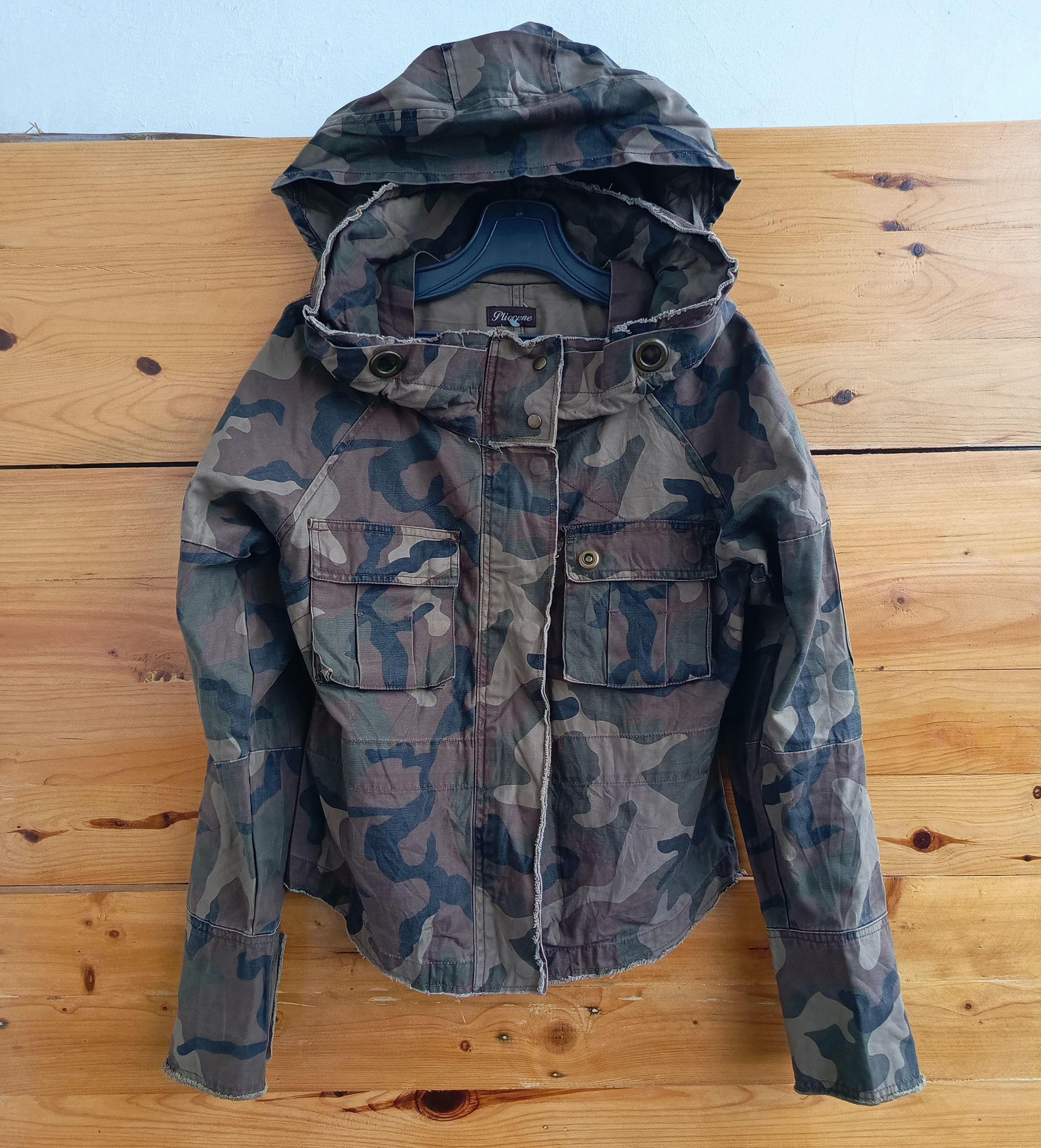 GOA Beauty Brown Camo Military Bono Hoodies solid brake Size L / US 10 / IT 46 - 2 Thumbnail
