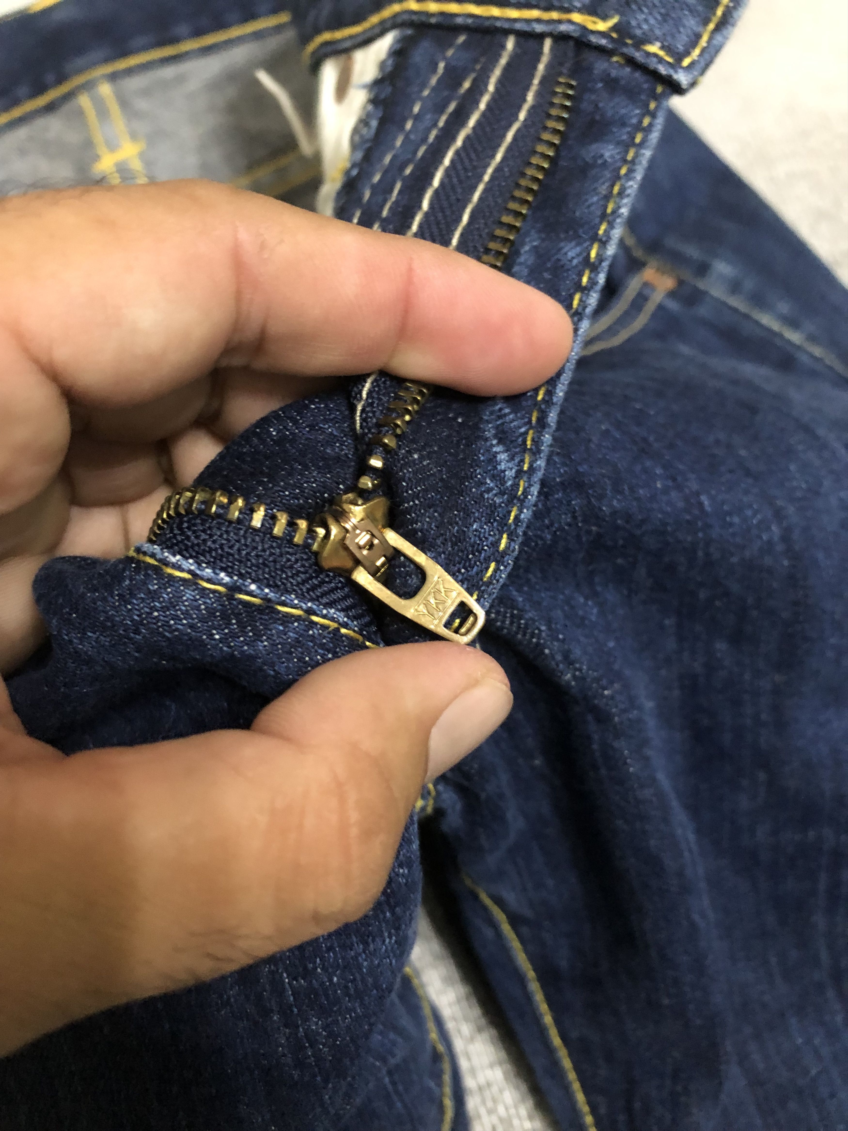Japanese Brand Vintage Devil Nut Denim Pants Size US 28 / EU 44 - 10 Thumbnail