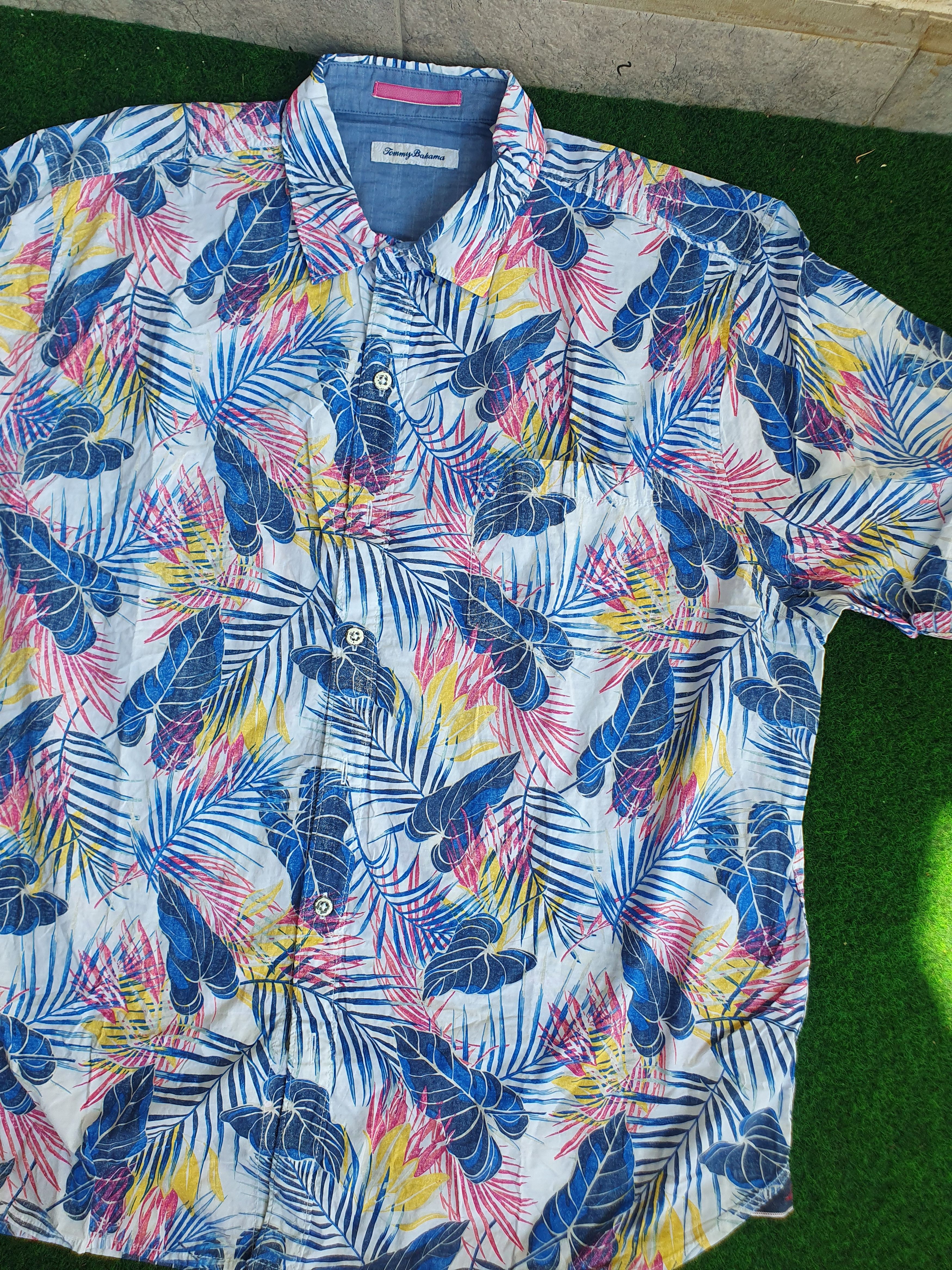 Tommy Bahama Tommy Bahama Floral Print Hawaiian shirt sz XL Size US XL / EU 56 / 4 - 4 Thumbnail