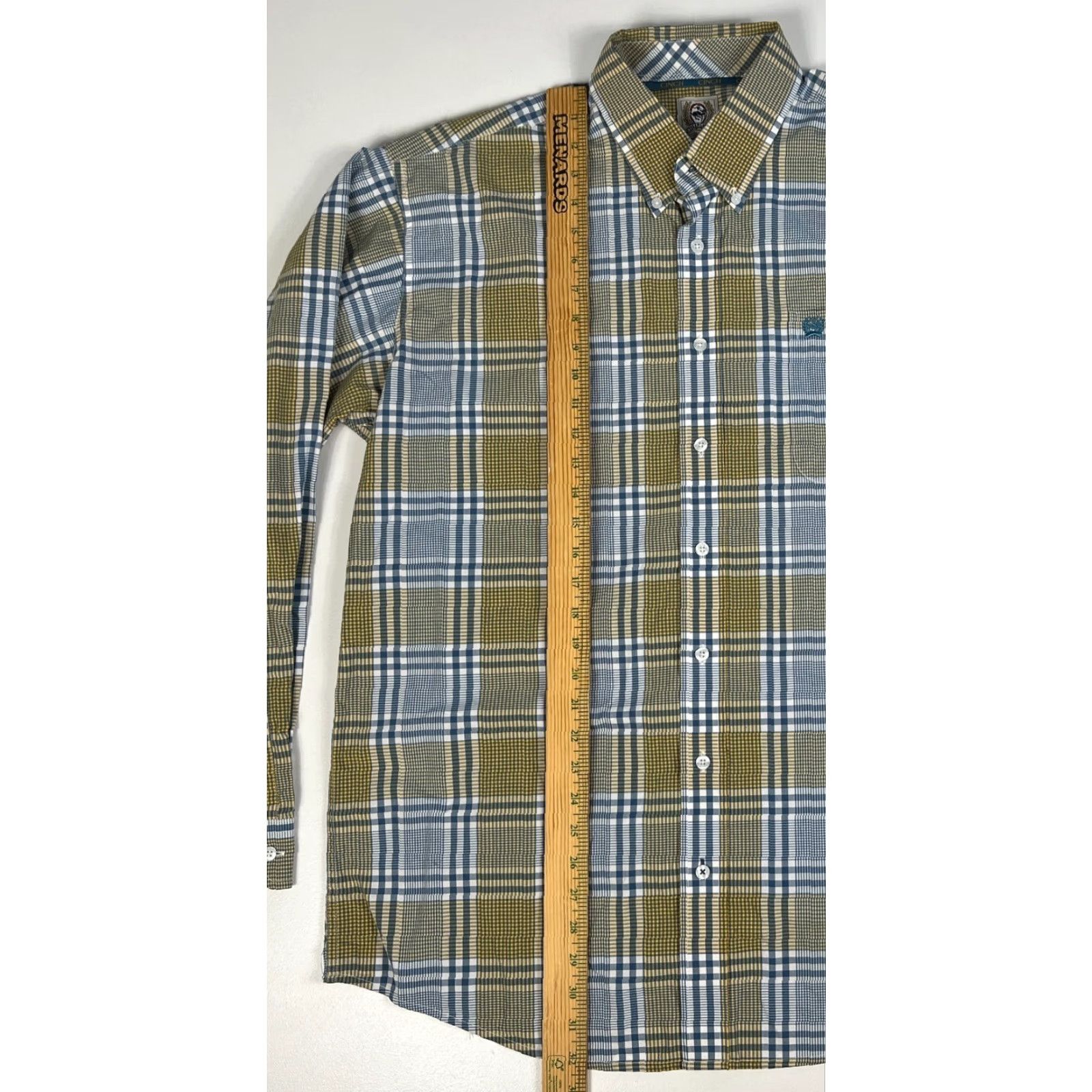 Vintage Cinch Men's Button-Down Plaid Shirt L Size US L / EU 52-54 / 3 - 7 Thumbnail