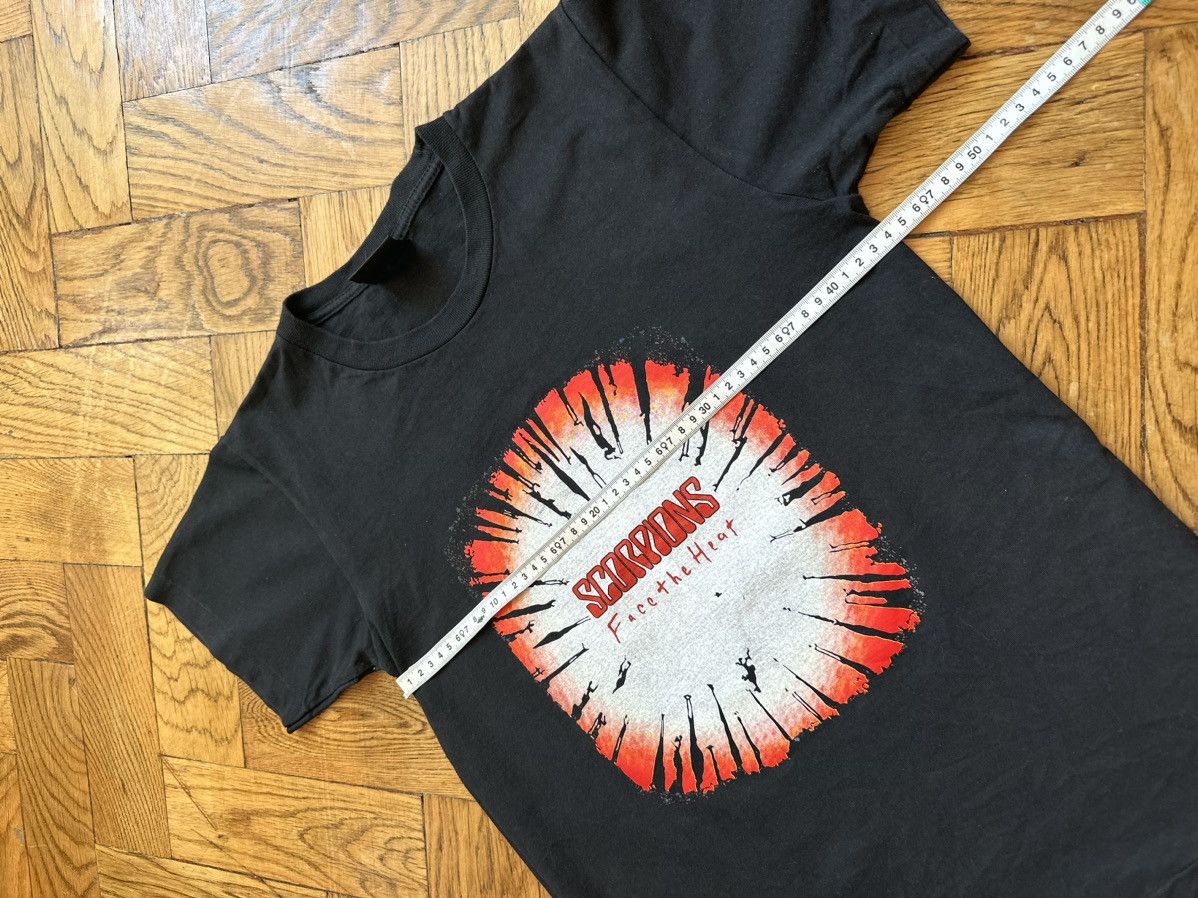 Band Tees × Vintage Scorpions Face The Heat vintage single stitch tee Size US XS / EU 42 / 0 - 5 Thumbnail