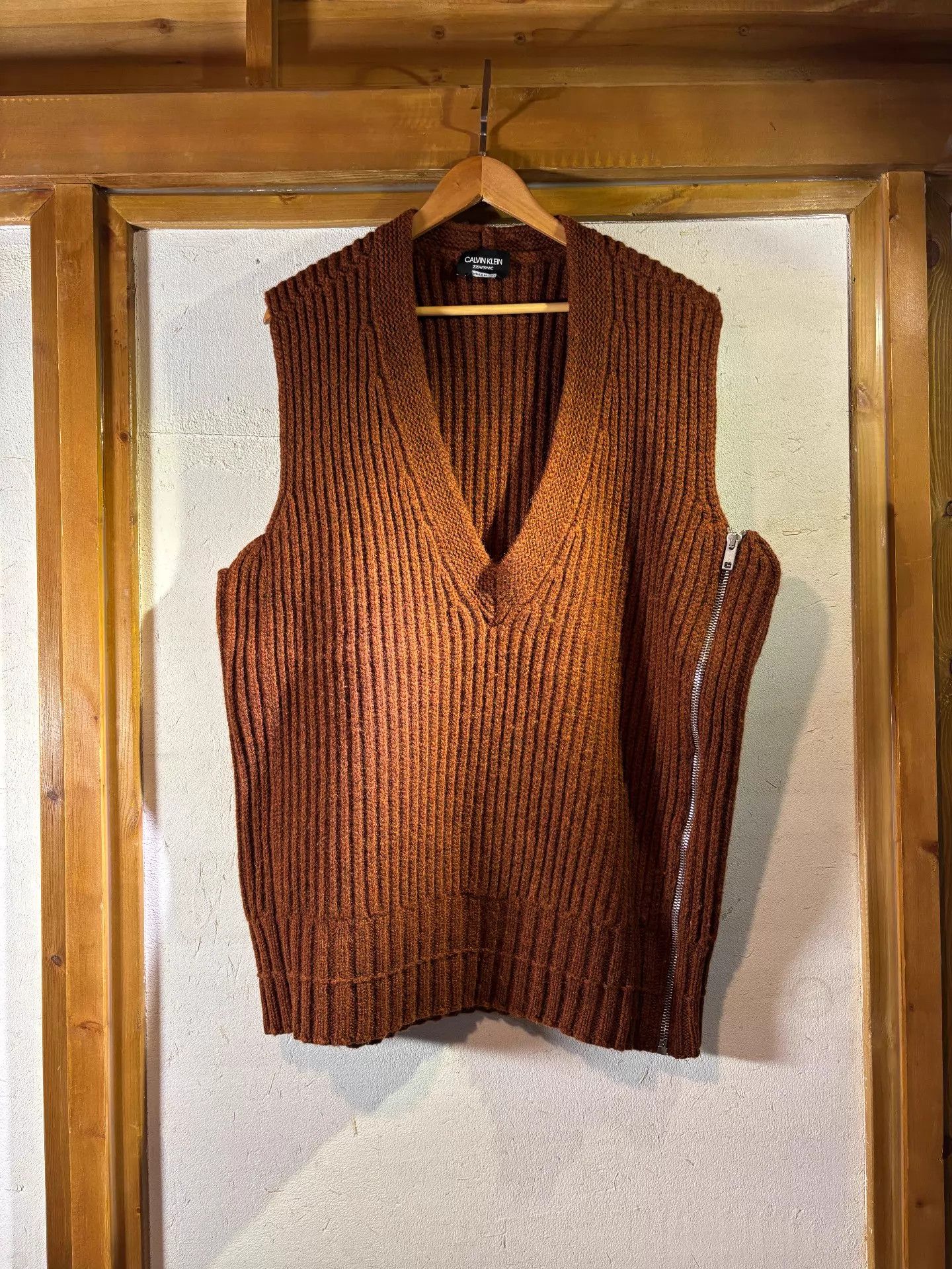 Raf Simons raf simons CK20539NYC Wool Oversized Vest M Size US M / EU 48-50 / 2 - 1 Thumbnail
