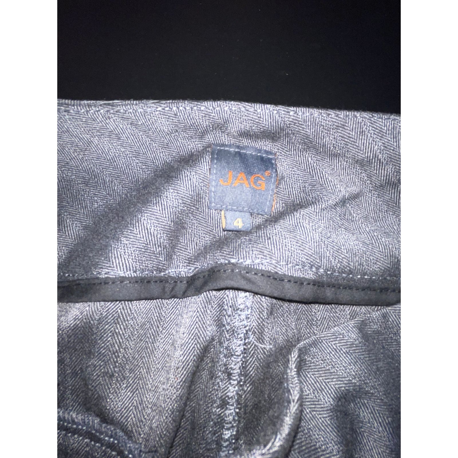 Other Jag Gray Attie Trouser Size 4 NWT Size 28" / US 6 / IT 42 - 3 Thumbnail