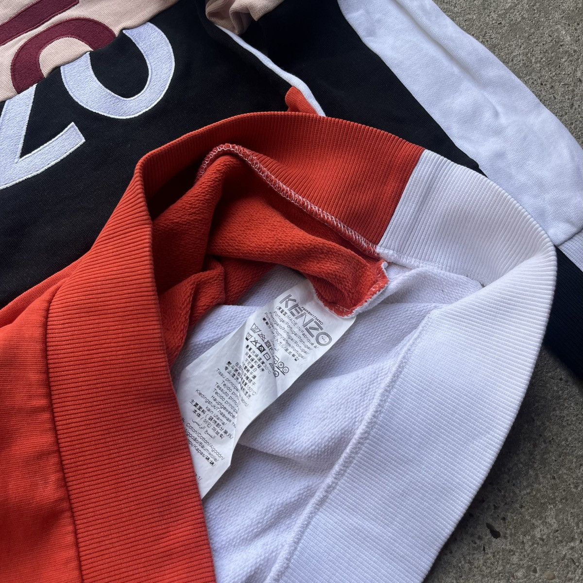 Kenzo KENZO Paris Sweatshirt Big Logo Embroidered Crewneck Y2K Size US XS / EU 42 / 0 - 4 Thumbnail