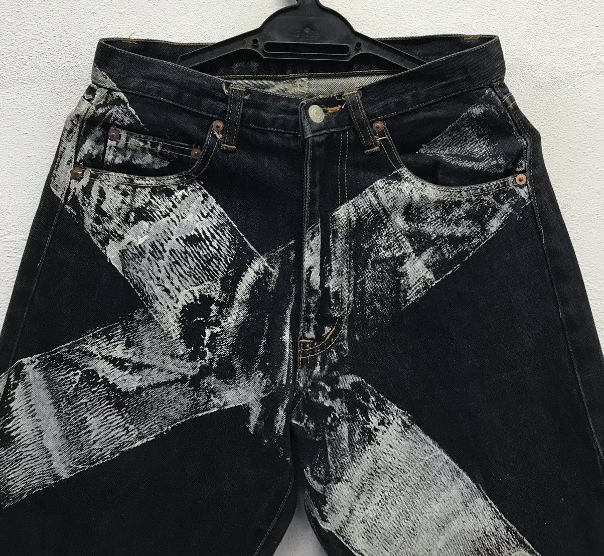Japanese Brand japanese brand nice design denim jeans Fashion Week Size US 29 - 3 Thumbnail