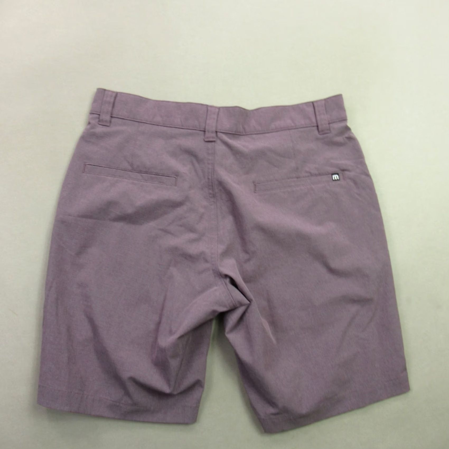 TravisMathew Travis Mathew Shorts Mens 30 Pockets Button Lightweight Outdoors Purple Chino Size US 30 / EU 46 - 4 Thumbnail