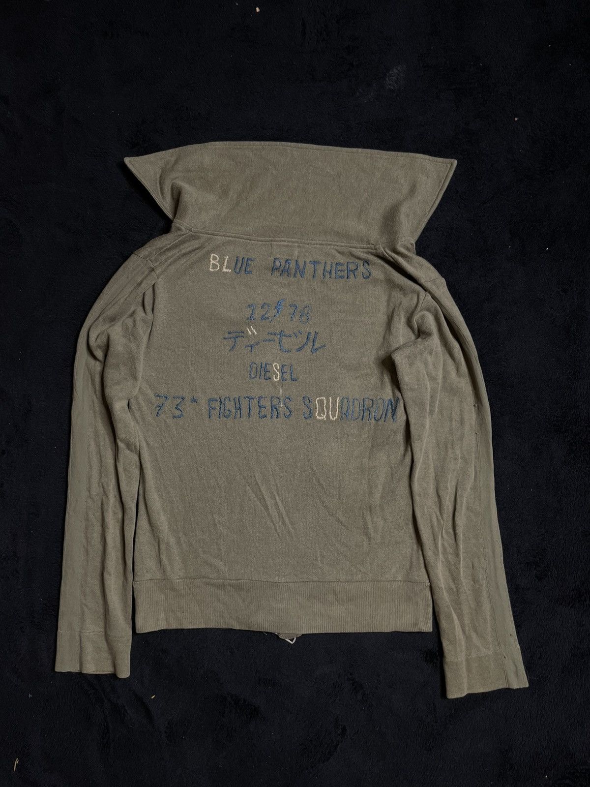 Diesel Archive Diesel 12/78 Blue Panters Sweatshirt Woman‘s Size S Size S / US 4 / IT 40 - 3 Thumbnail