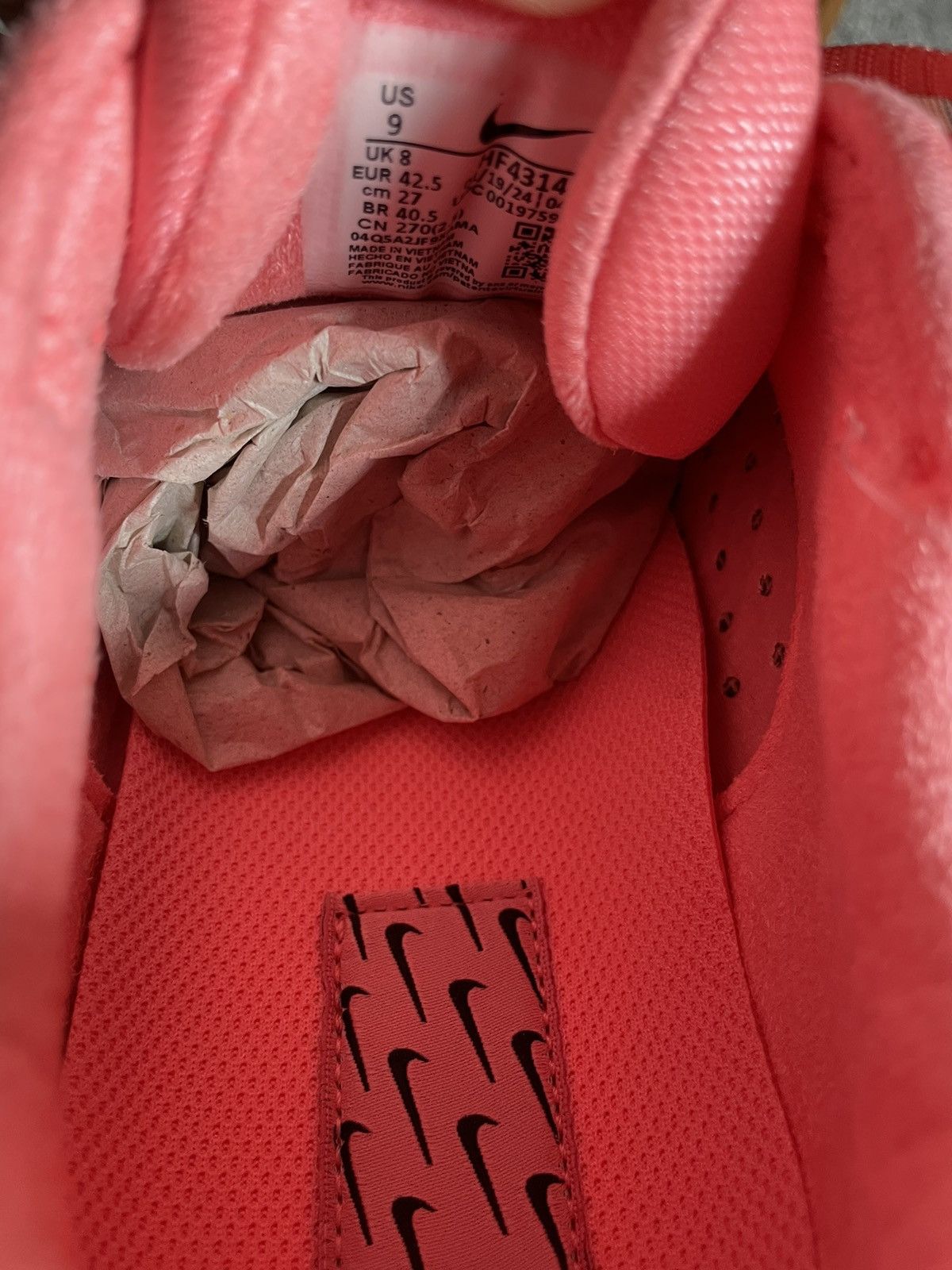 Nike Men’s Nike Lunar Roam Premium Pink Gaze Sz US 9 Size US 9 / EU 42 - 8 Thumbnail