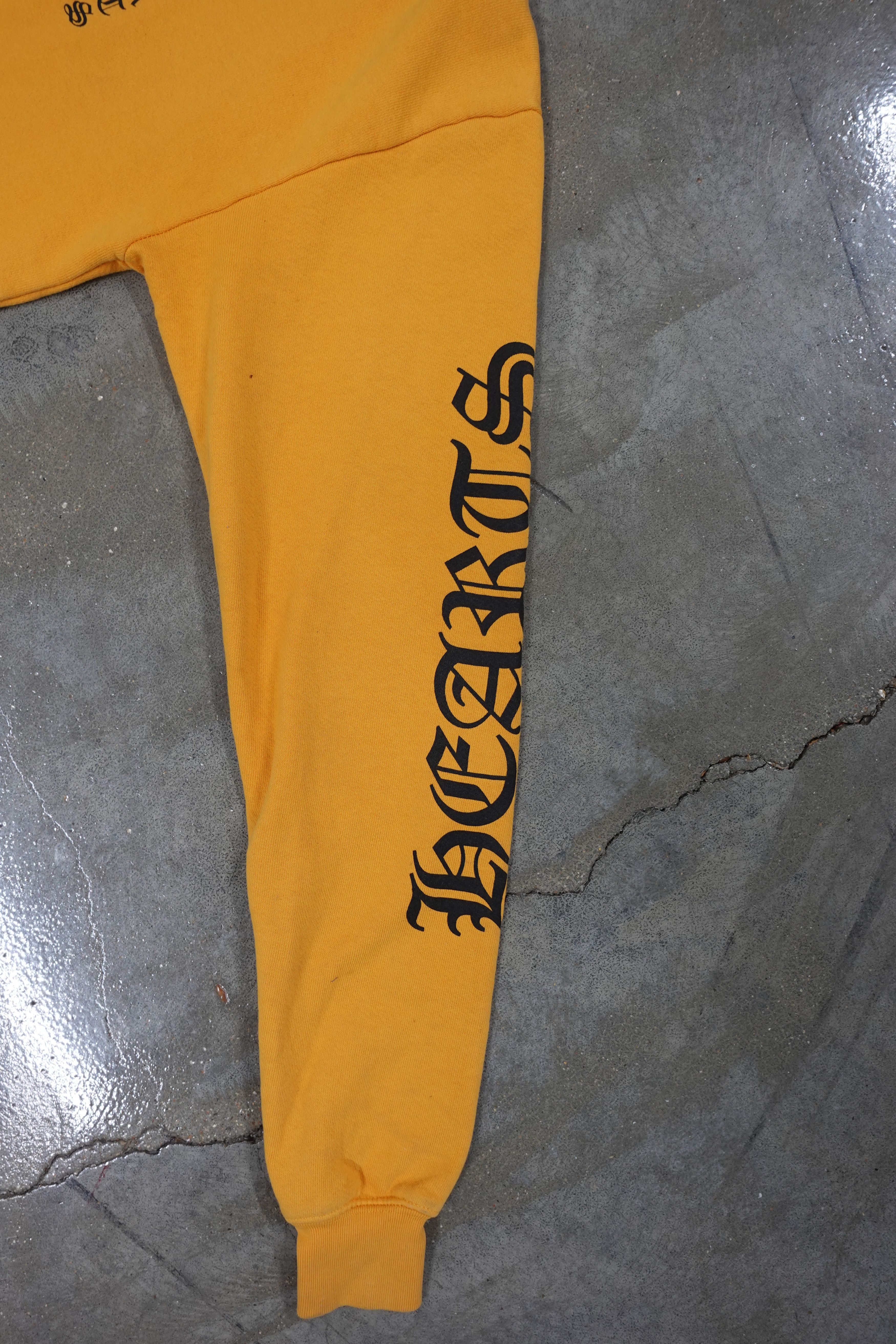 Chrome Hearts CHROME HEARTS SCRIPT SWEATSHIRT YELLOW BLACK Size US XS / EU 42 / 0 - 2 Thumbnail