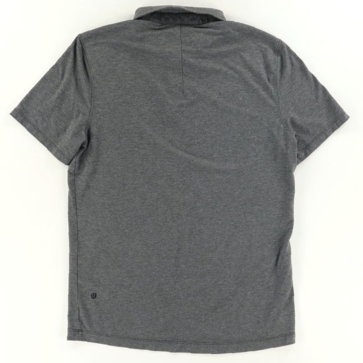 Lululemon Lululemon Evolution Nylon Heather Polo Shirt Gray Men's L Size US L / EU 52-54 / 3 - 4 Thumbnail