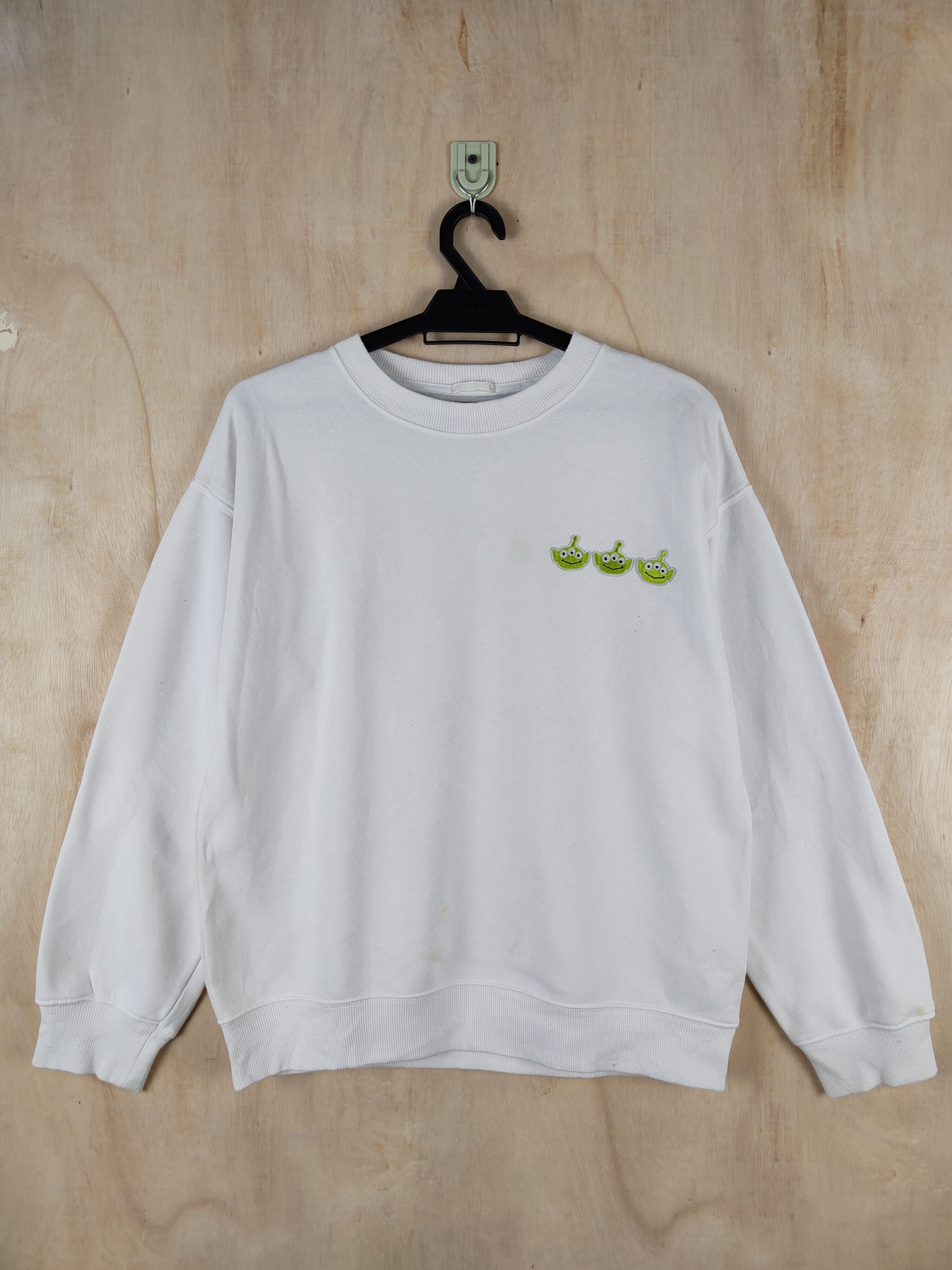 Disney GU X Toys Story movie White Sweatshirts #S2554 Size US L / EU 52-54 / 3 - 1 Thumbnail