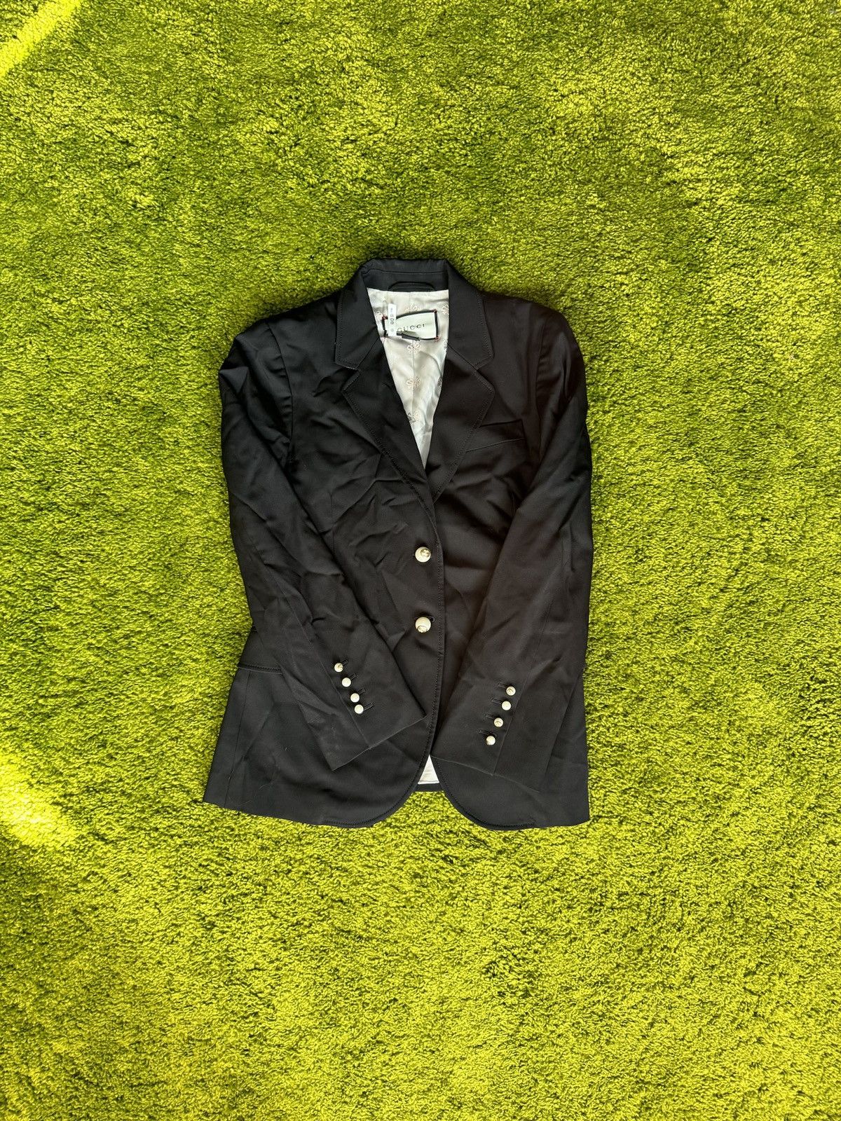 Designer × Gucci Gucci wool blazer jacket Size M / US 6-8 / IT 42-44 - 8 Thumbnail