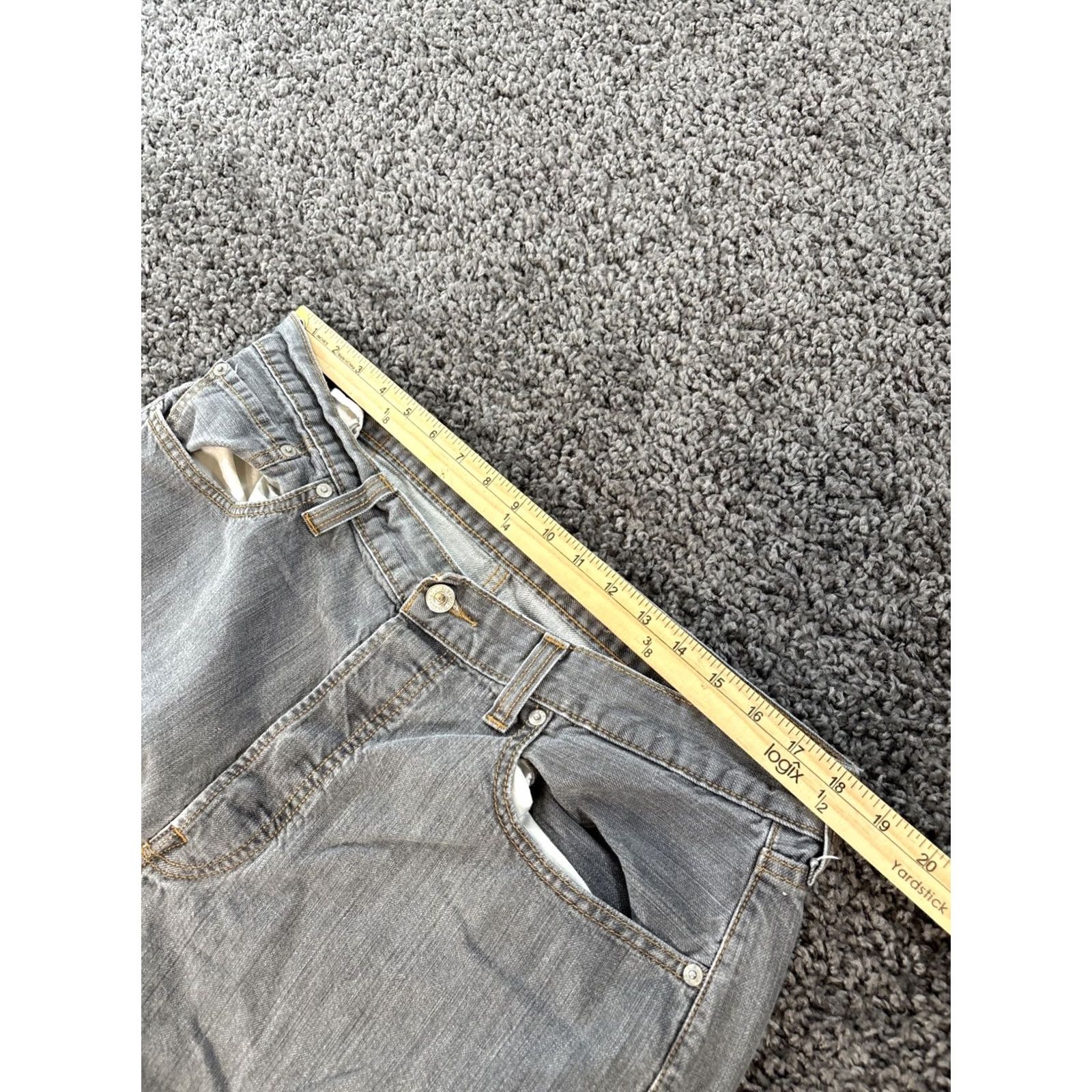 Levi's Levi'S 501 Jeans Mens Gray Button Fly Vintage 36x29 100% Cotton Shirt Size US 36 / EU 52 - 4 Thumbnail