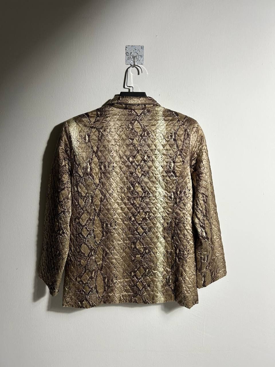 If Six Was Nine Snake Skin Printed Light Blazer Size US M / EU 48-50 / 2 - 12 Thumbnail