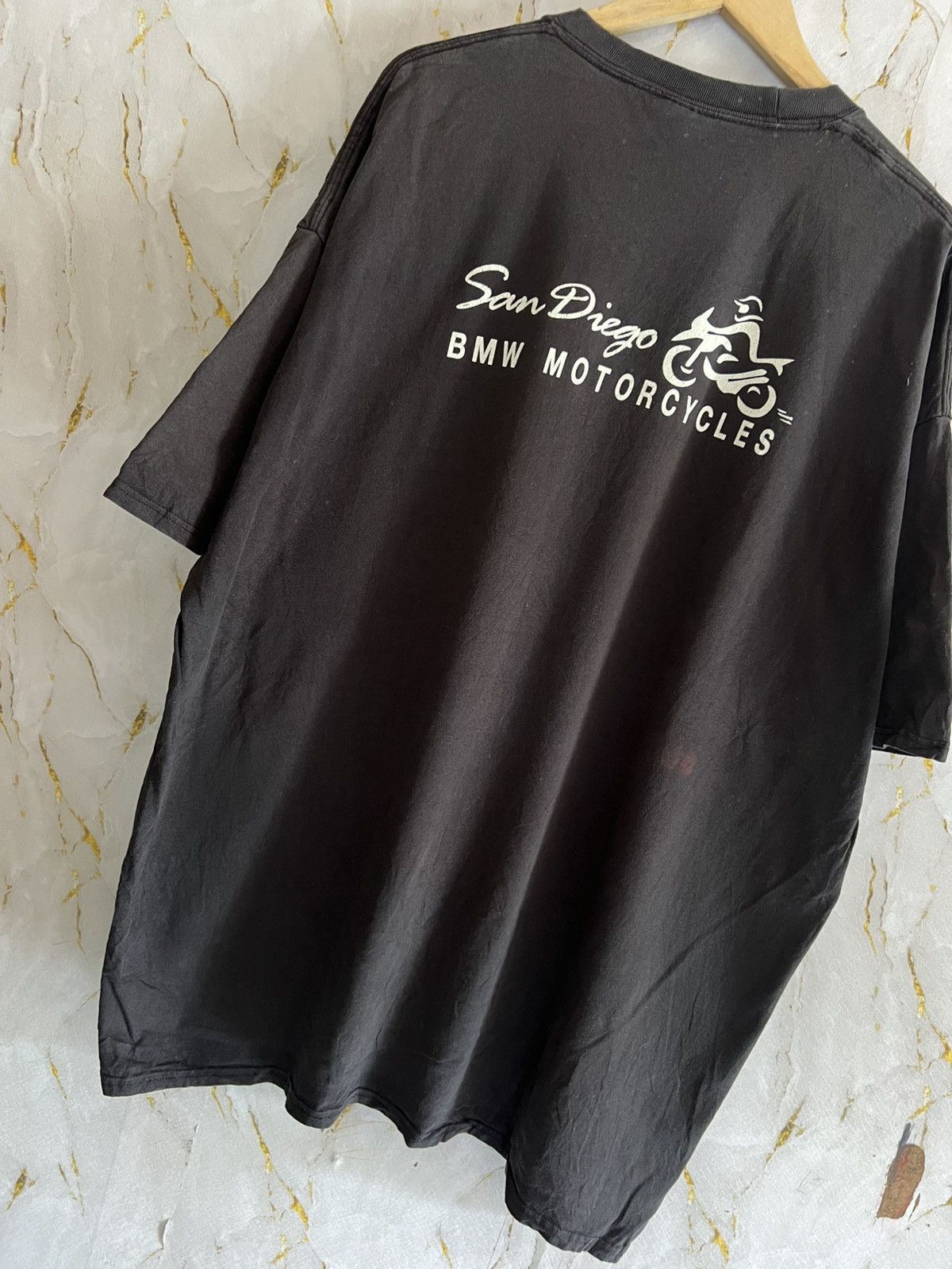 Vintage Vintage BMW Motorsport San Diego T-Shirt – Rare Racing Tee Size US XXL / EU 58 / 5 - 6 Thumbnail
