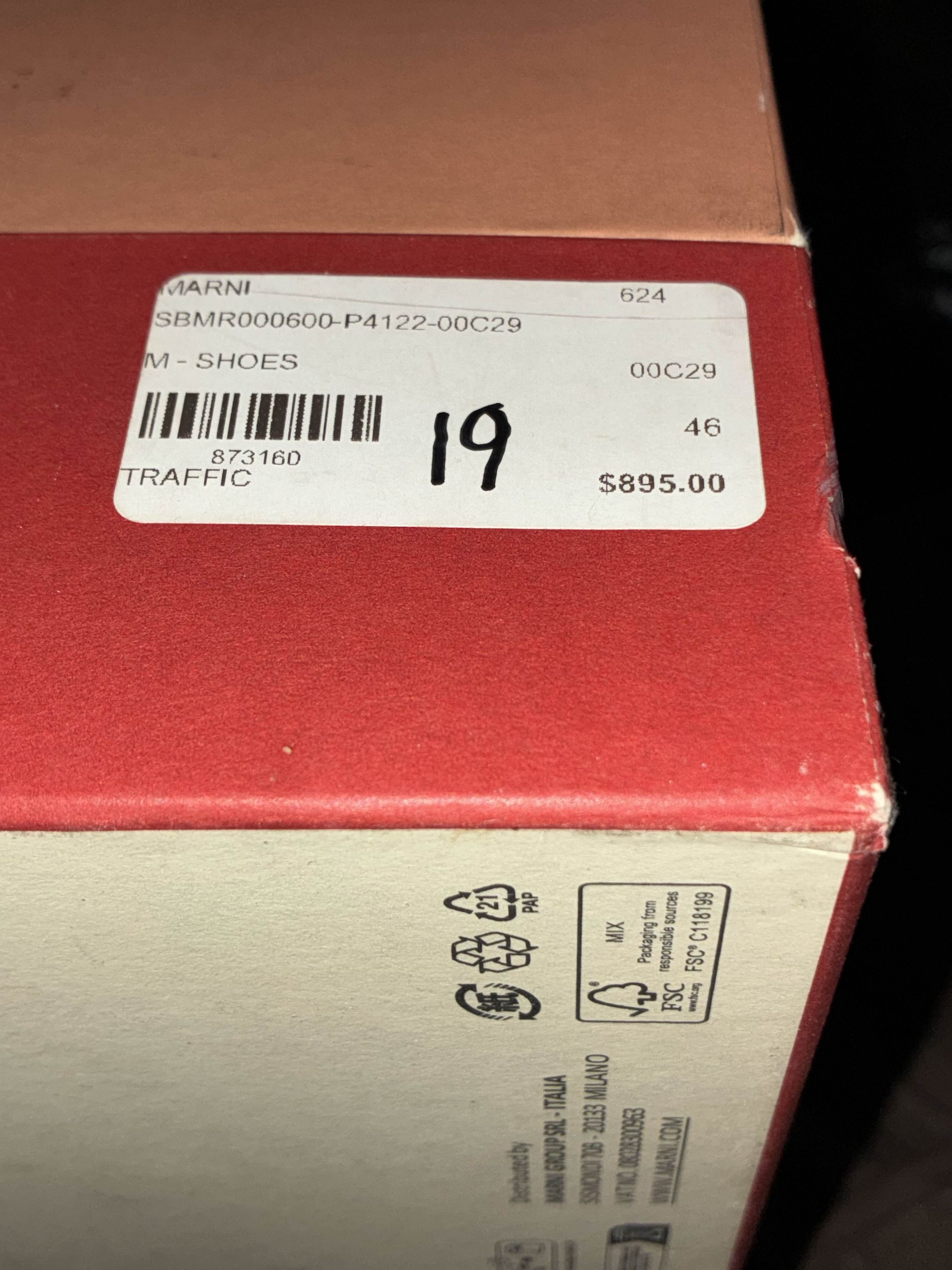 Marni SIZE 13 Rare Pink Marni Slides Size US 13 / EU 46 - 7 Thumbnail