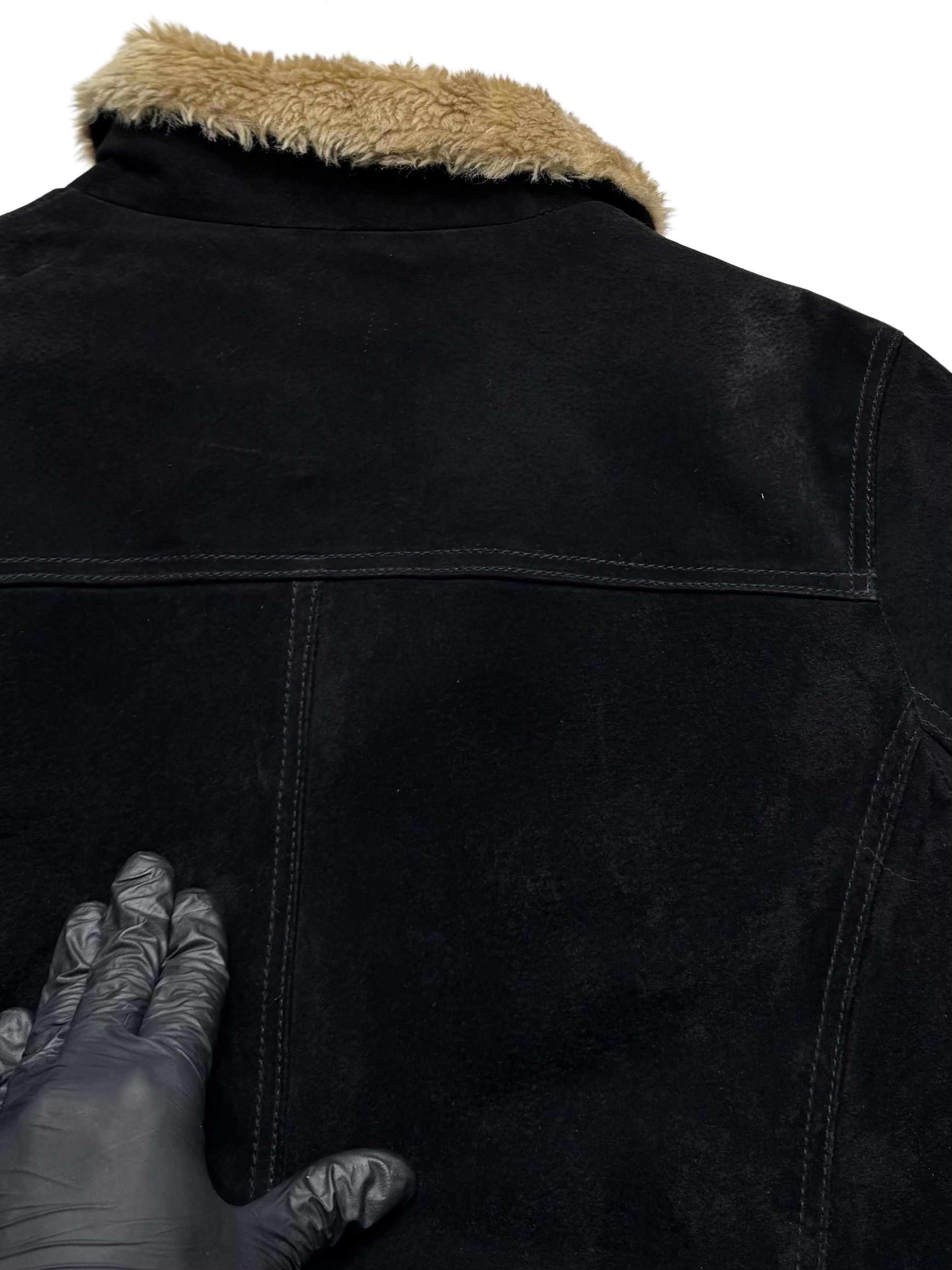 Vintage Vintage Zippered Leather Jacket Size M / US 6-8 / IT 42-44 - 8 Thumbnail