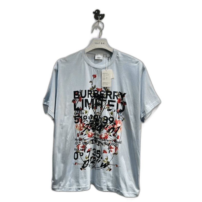 Burberry Burberry Floral Letter Print Short Sleeve Top Size US M / EU 48-50 / 2 - 1 Thumbnail