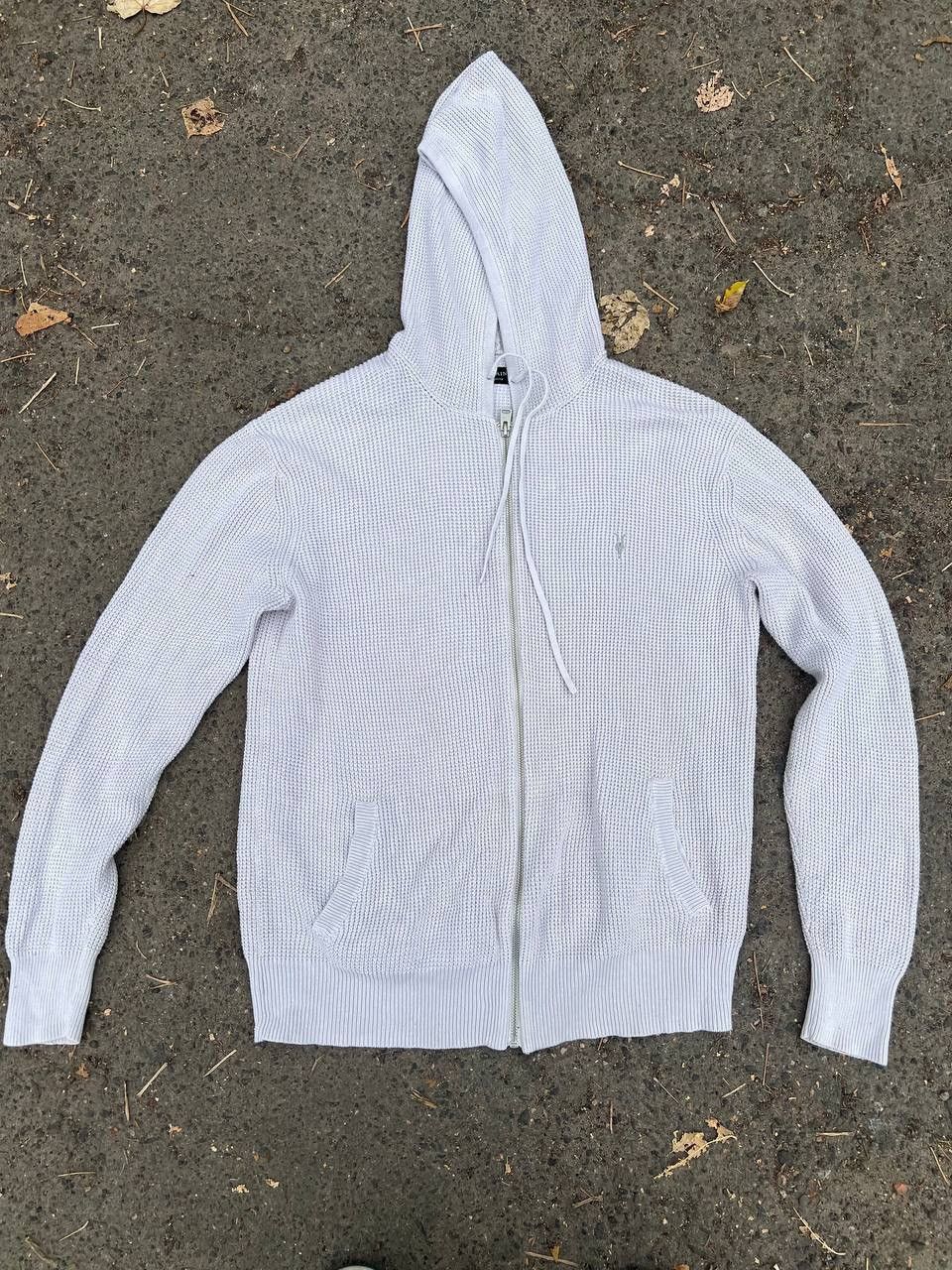 Allsaints × Japanese Brand × Vintage Vintage Y2K Allsaints Fade Opium Owens Style Zip Hoodie Size US M / EU 48-50 / 2 - 1 Thumbnail