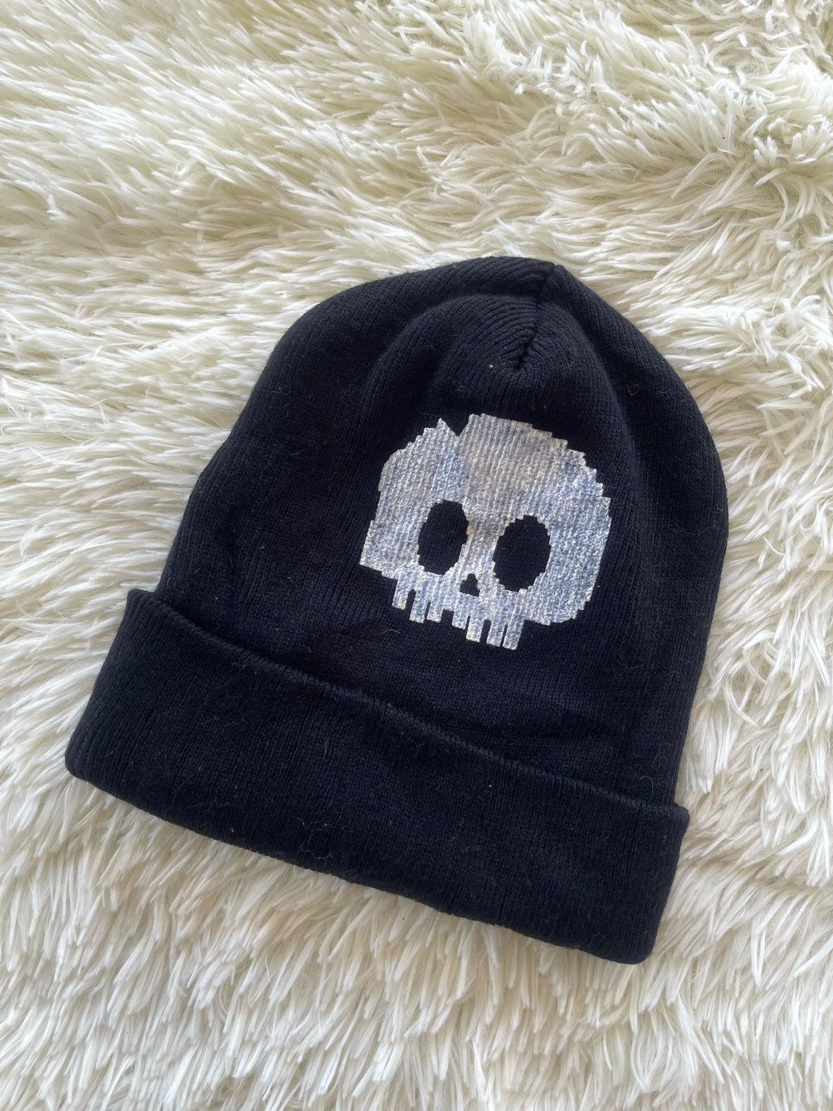 Anime × Japanese Brand Hakue Battle With Kiyoshi Skull Beanie Hat Size ONE SIZE - 2 Thumbnail