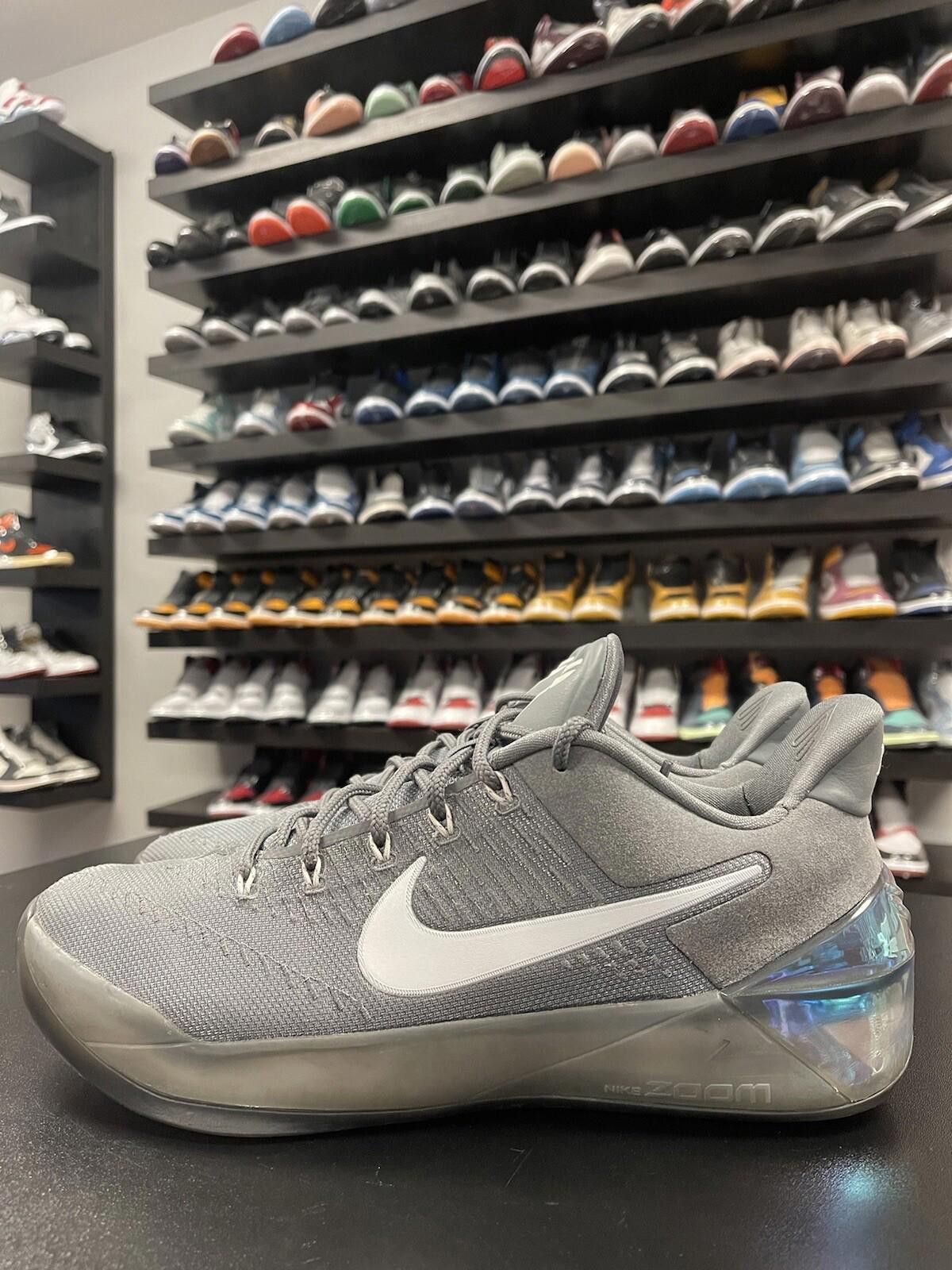 Size 11 Nike Kobe Cool Grey 2016 Cool Grey White