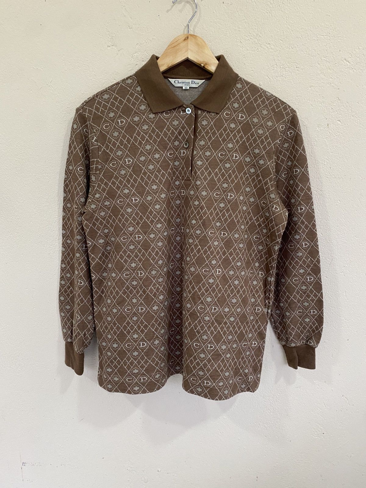 Christian Dior Monsieur Vintage Christian Dior CDs Long Sleeves Size US M / EU 48-50 / 2 - 1 Thumbnail