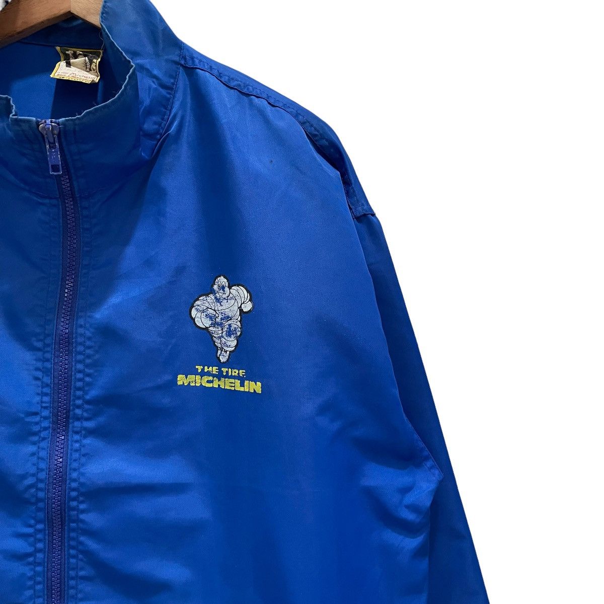 Vintage Vintage 90s Michelin Tire Zipper Jacket Size US L / EU 52-54 / 3 - 4 Thumbnail