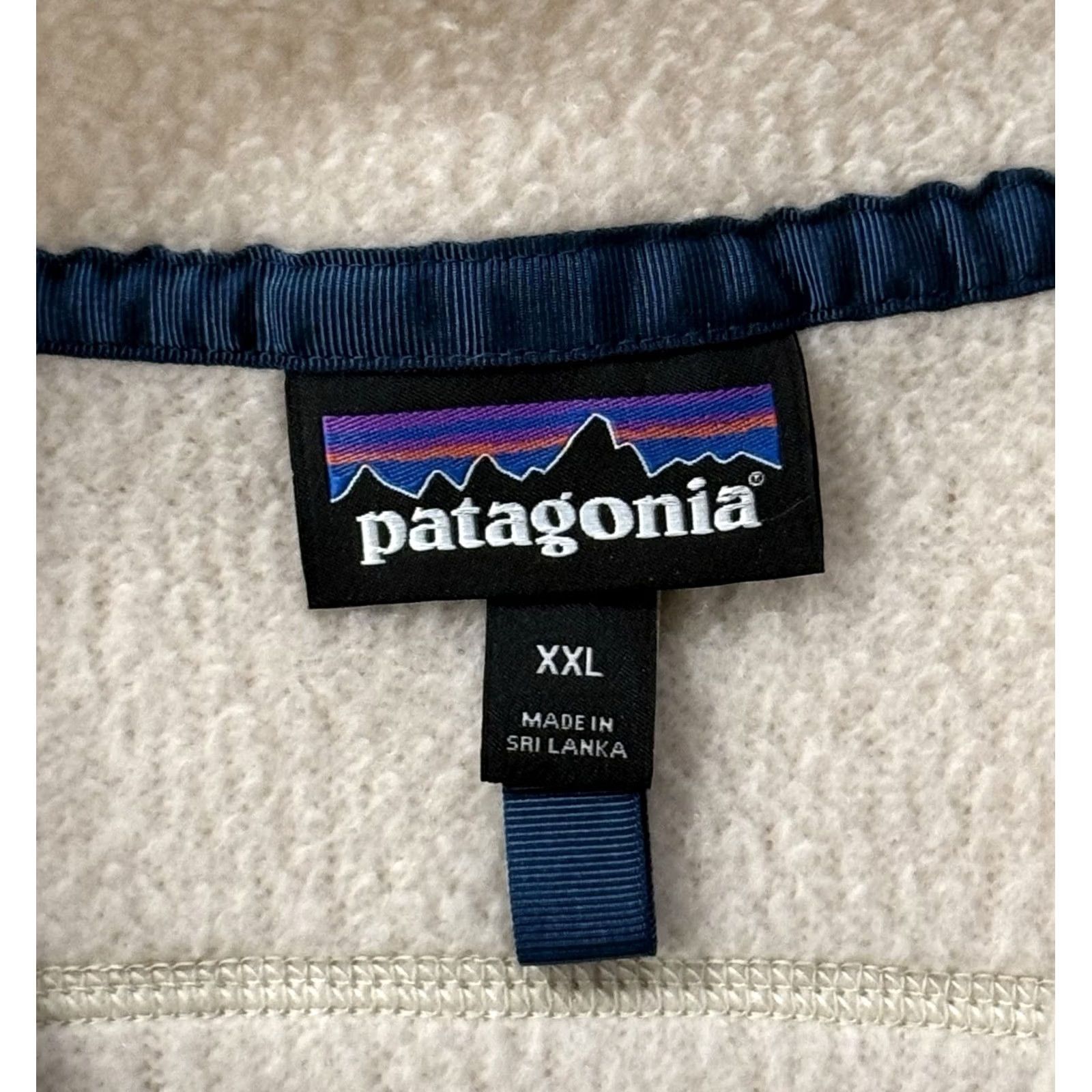 Patagonia Patagonia Vest XXL Fleece Zip Pocket Retro-X Beig e Men’s Regular 2XL Vintage? Size US XXL / EU 58 / 5 - 6 Thumbnail